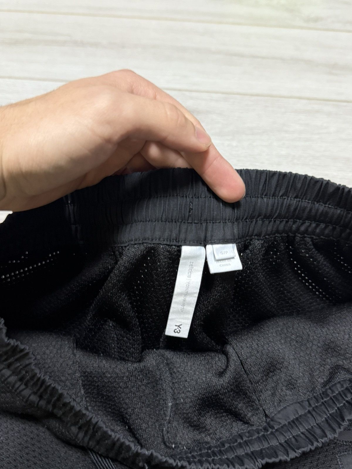 Y-3 Yohji x Adidas big logo out wide oversize shorts basketball Size US 32 / EU 48 - 4 Thumbnail