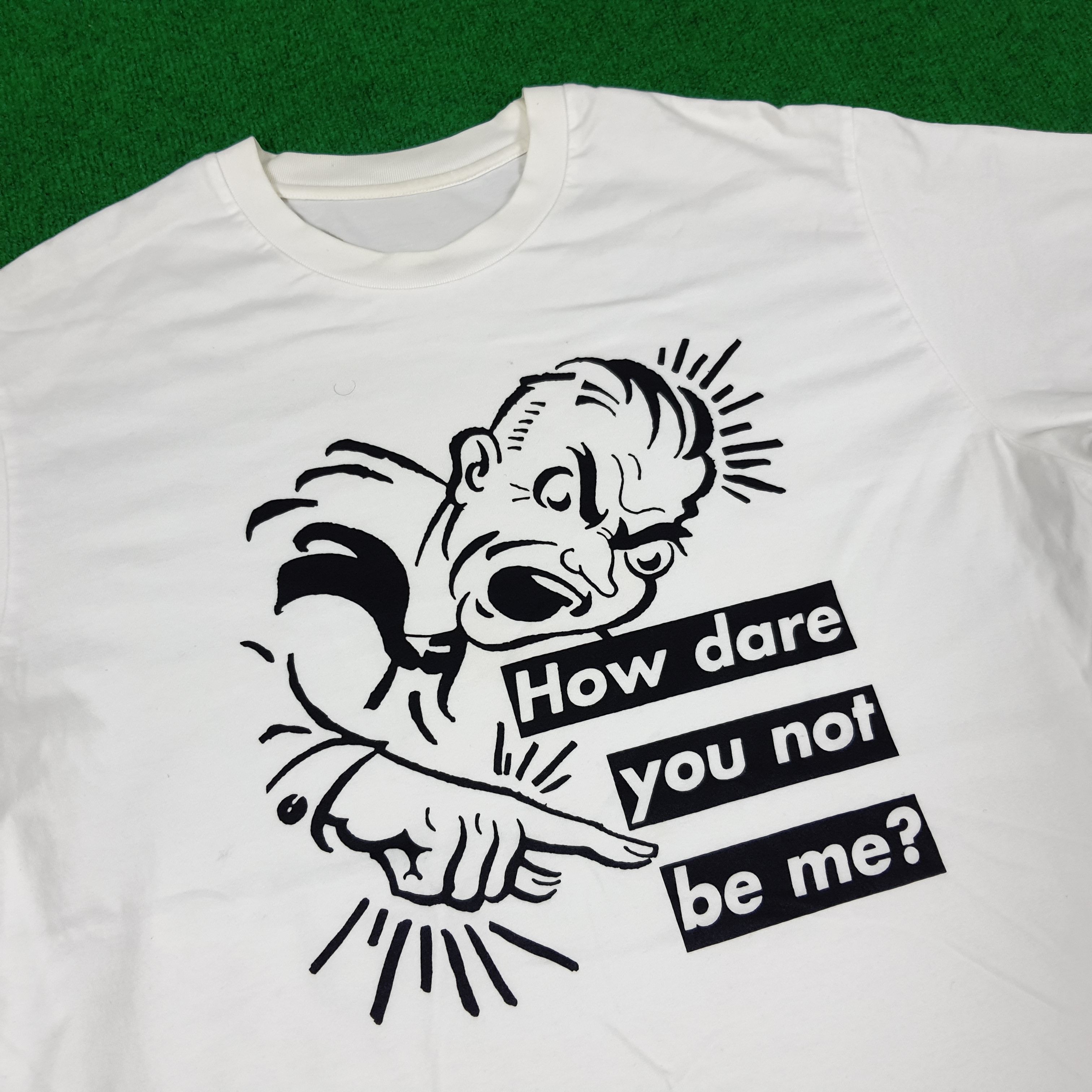 Barbara Kruger × Japanese Brand × Vintage Vintage Barbara Kruger Streetwear Japanese Brand Tshirt Size US L / EU 52-54 / 3 - 2 Thumbnail