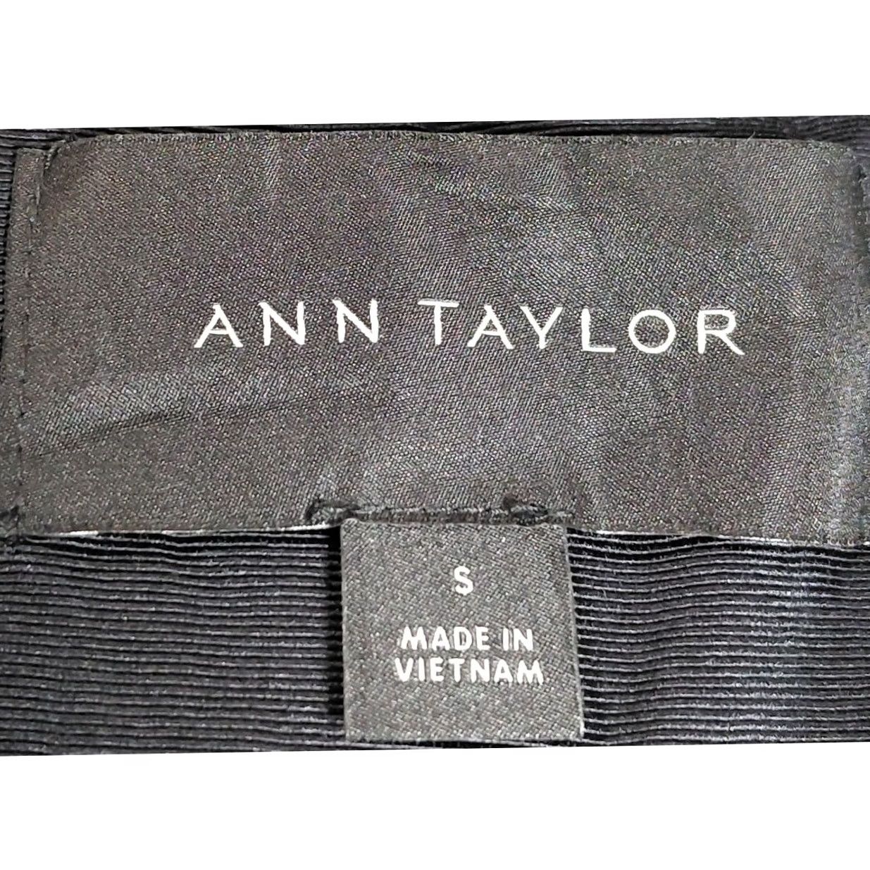 Ann Taylor ANN TAYLOR Tweed Jacket Black White Plaid Long Sleeve Women Size S Size S / US 4 / IT 40 - 3 Thumbnail