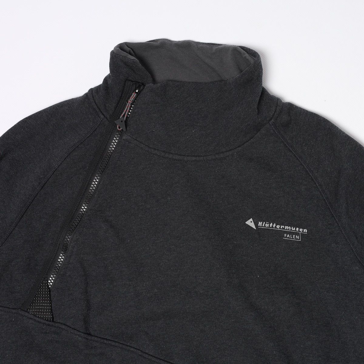 Klattermusen Klattermusen Falen Cotton Asymmetric Sweatshirt Zip Grey Size L / US 10 / IT 46 - 9 Thumbnail