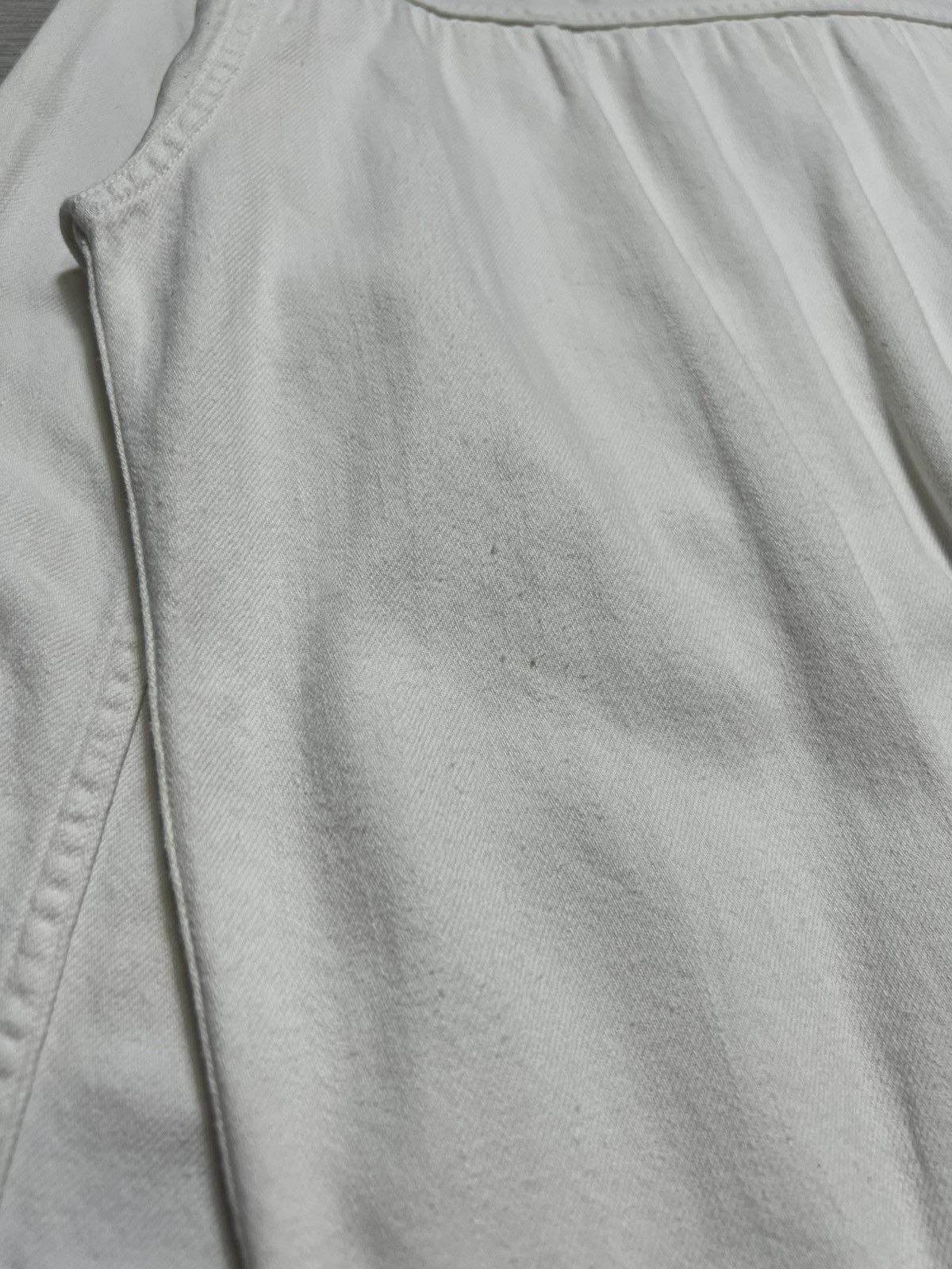 Orslow Orslow - Type 2 Soft Denim White Trucker Jacket Size US S / EU 44-46 / 1 - 10 Thumbnail
