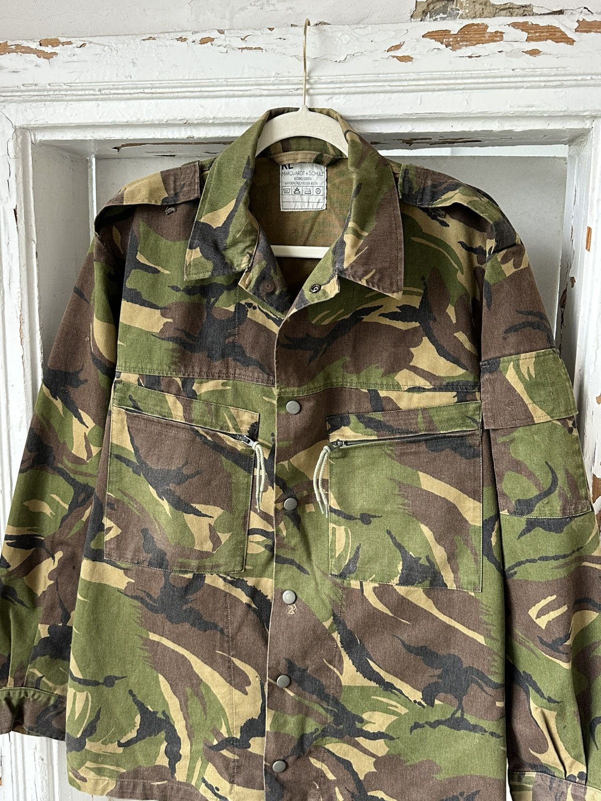 Vintage Vintage Marquardt + Shultz Military Jacket Size US XL / EU 56 / 4 - 2 Thumbnail