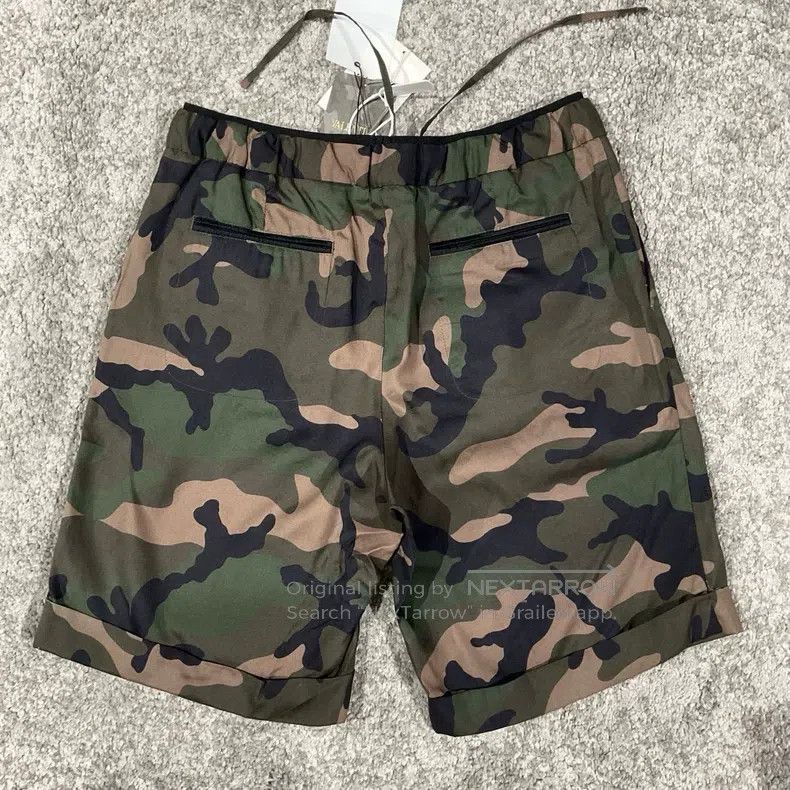 Valentino Valentino Mulberry silk camouflage shorts Size US 30 / EU 46 - 8 Thumbnail
