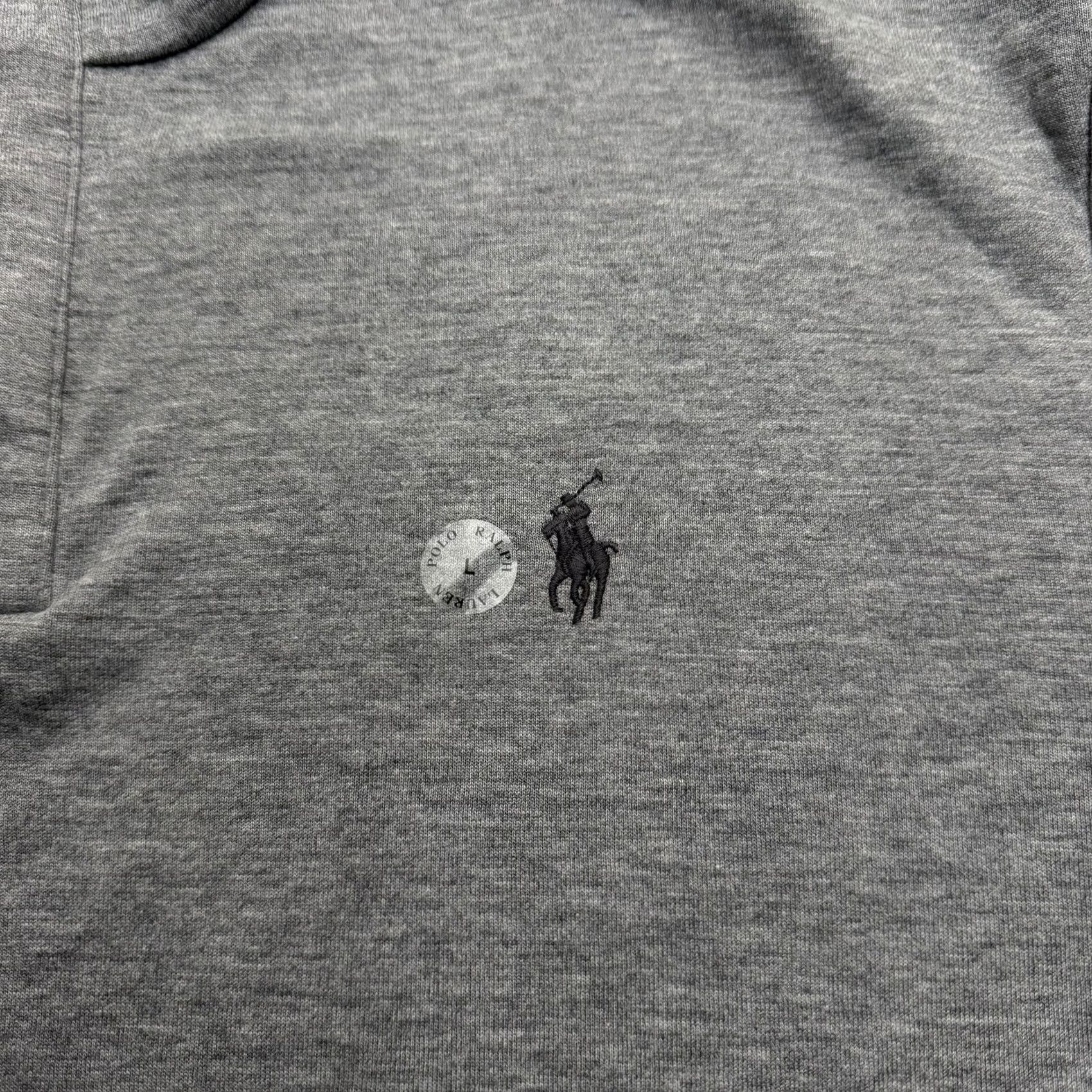 Polo Ralph Lauren Polo Ralph Lauren Sweatshirt Mens Large Gray Mock Neck Blair’s Pullover Logo Jersey Cotton Polyester Size US L / EU 52-54 / 3 - 3 Thumbnail