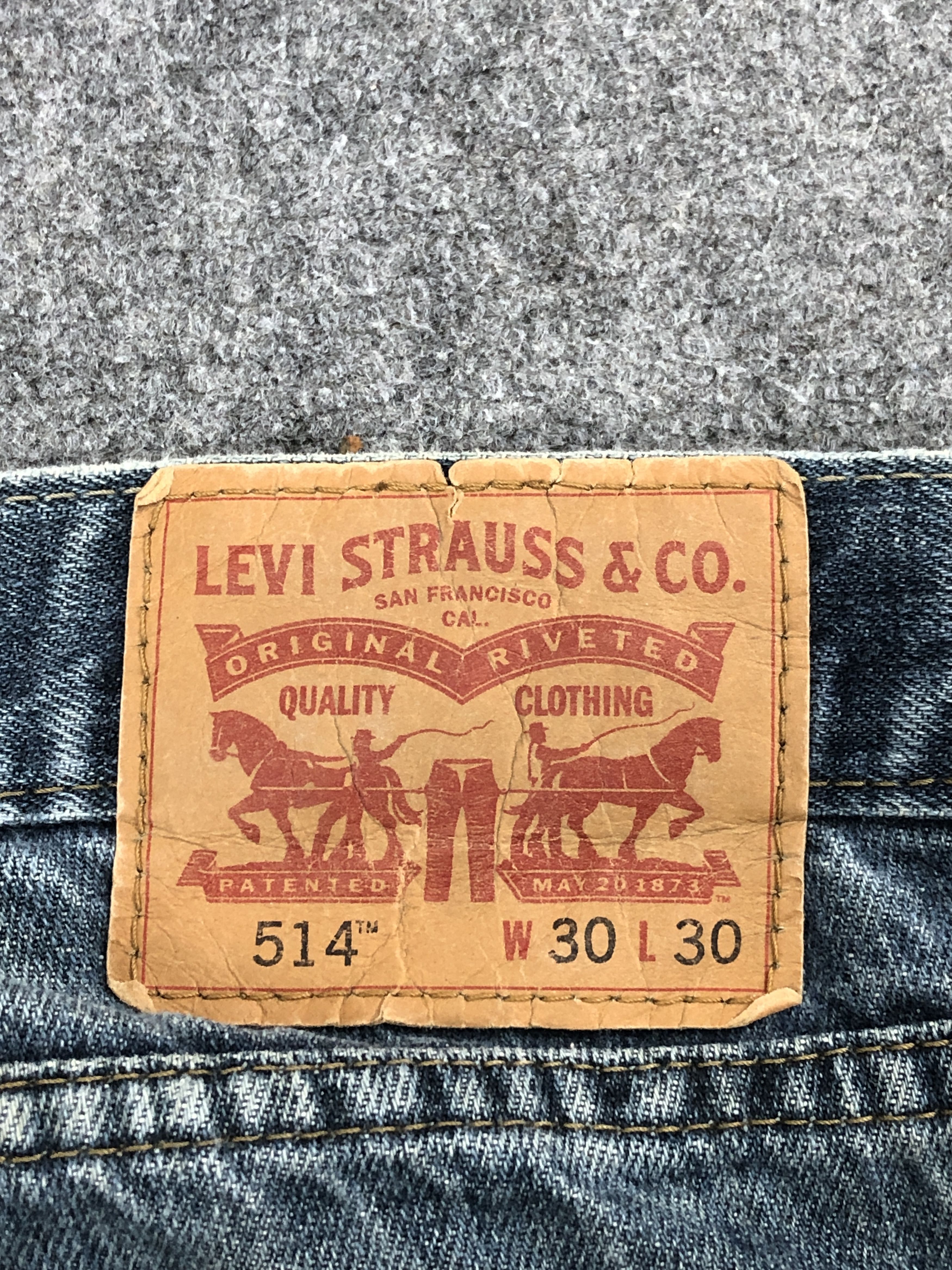 Levi's Vintage Levis 514 Faded Distressed Jeans DP2441 Size US 29 - 5 Thumbnail