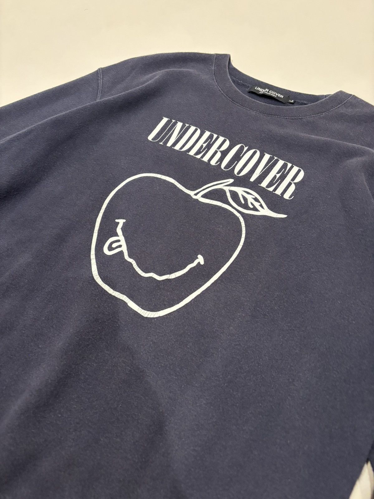 Undercover Nirvana x Undercover Jun Takahashi AW17 Smile Apple Crewneck Size US L / EU 52-54 / 3 - 5 Thumbnail