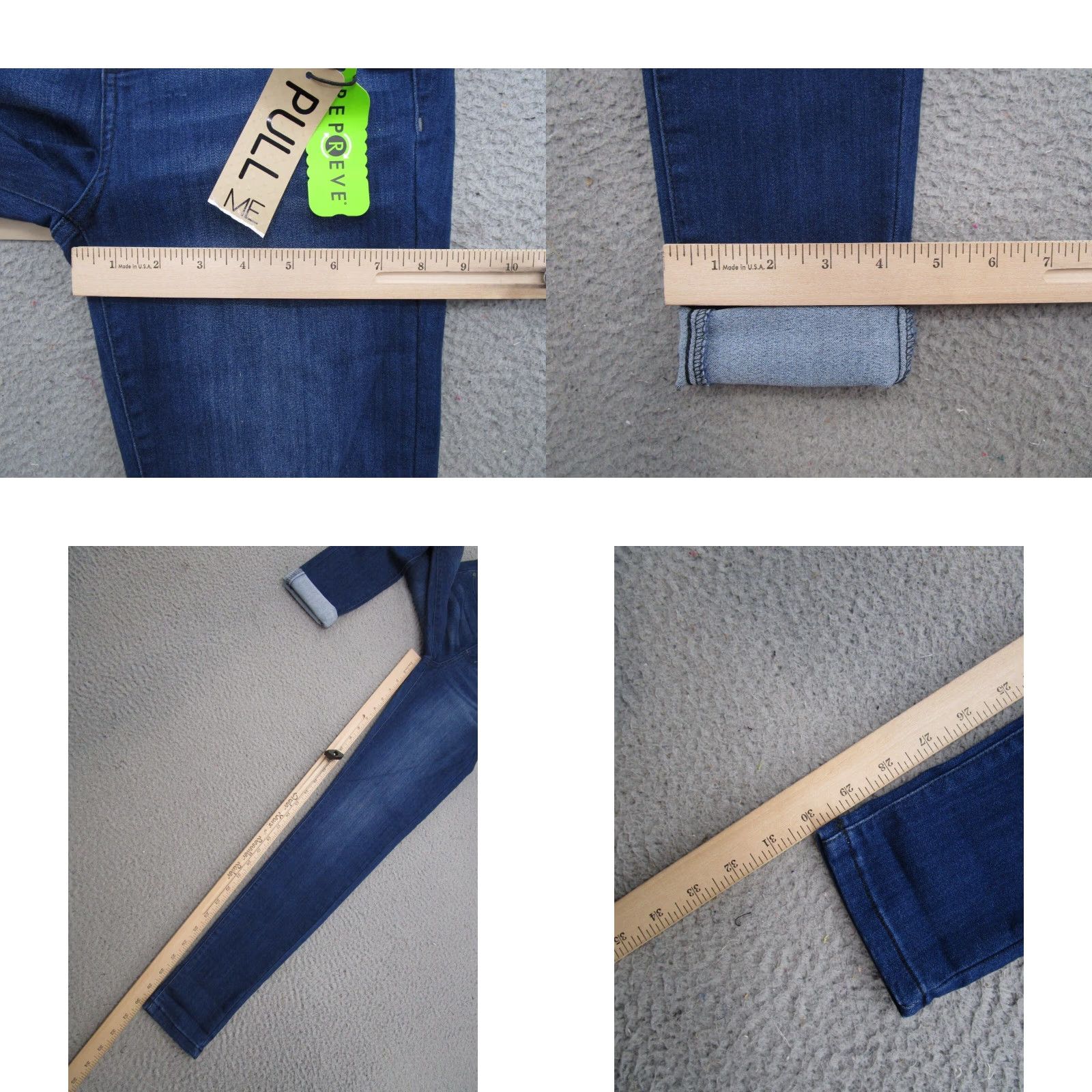 Vintage Celebrity Pink Jeans Women's Dawson Super Skinny Blue Stretch Denim SZ 3/26 NEW Size 26" / US 2 / IT 38 - 8 Thumbnail
