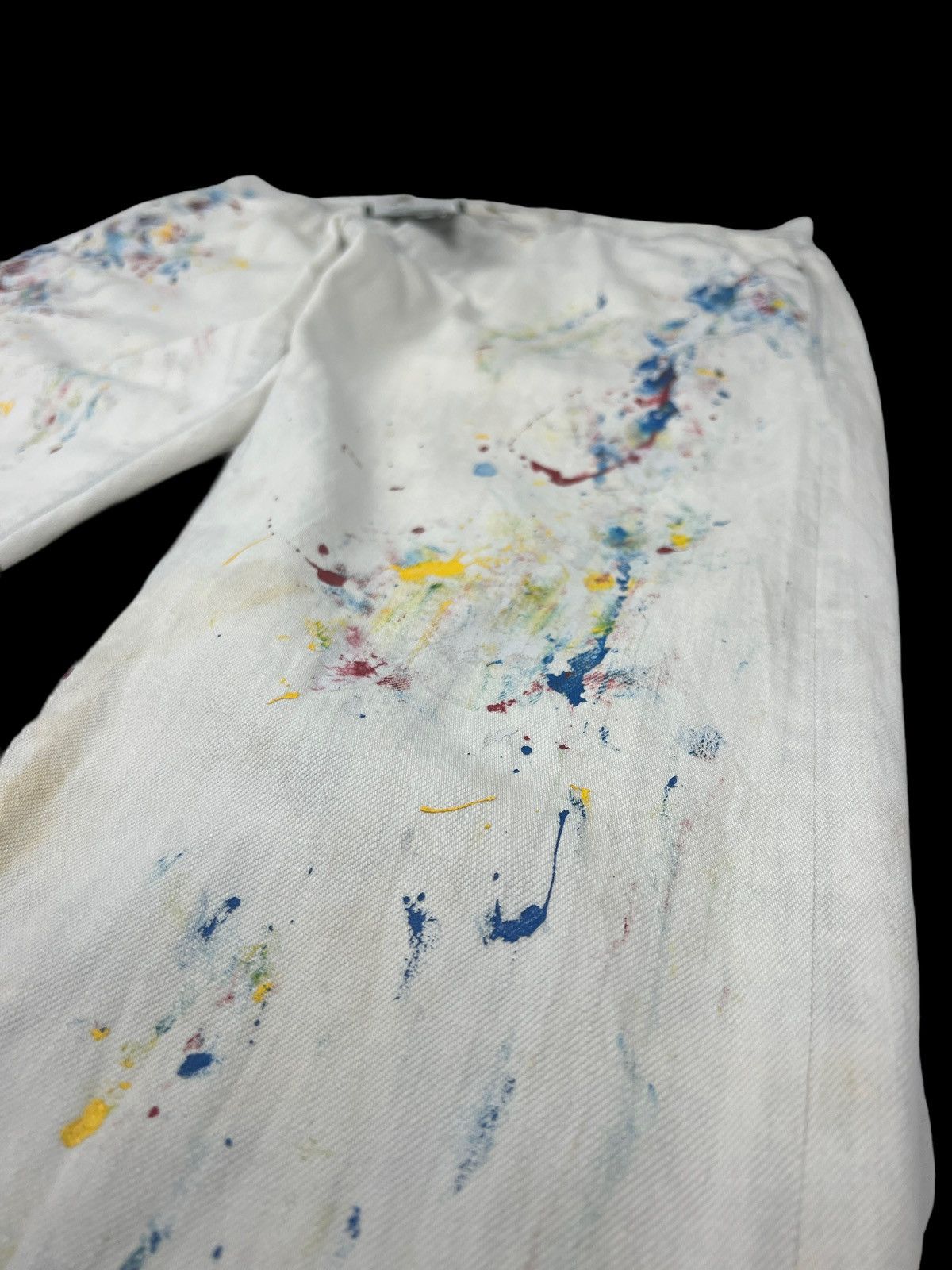 Maison MIHARA YASUHIRO Sample Miharayasuhiro Paint Splatter Denim Size US 32 / EU 48 - 17 Thumbnail