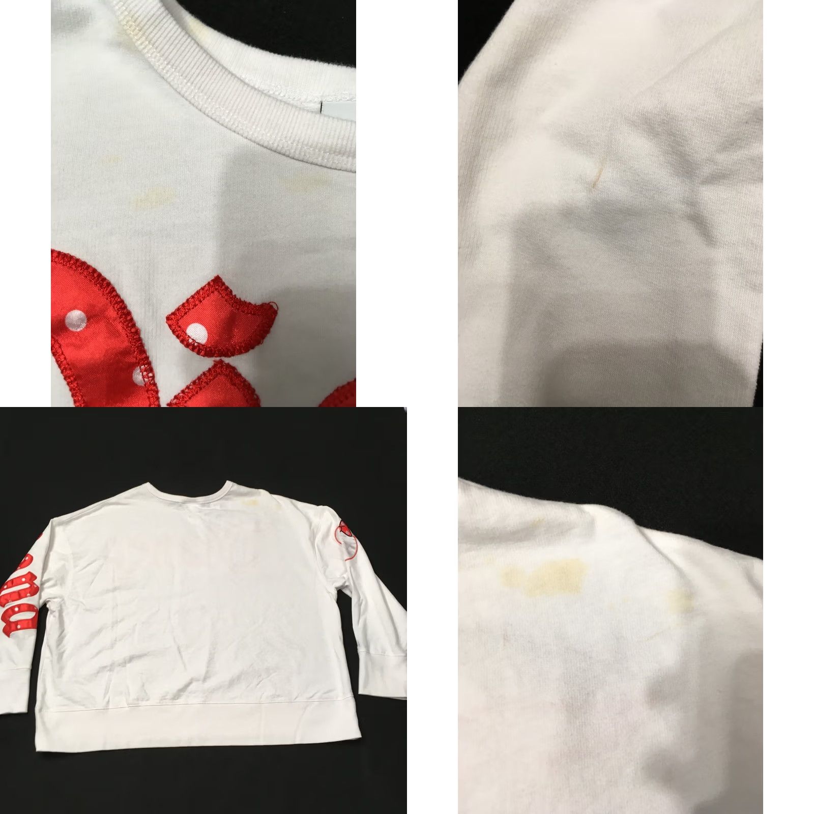 Disney Walt Disney Parks Sweatshirt 2X White VTG Embroidered Disney Parks Logo Crew Neck Pullover Women's Sample 90s Style Size XXL / US 16-18 / IT 52-54 - 8 Thumbnail