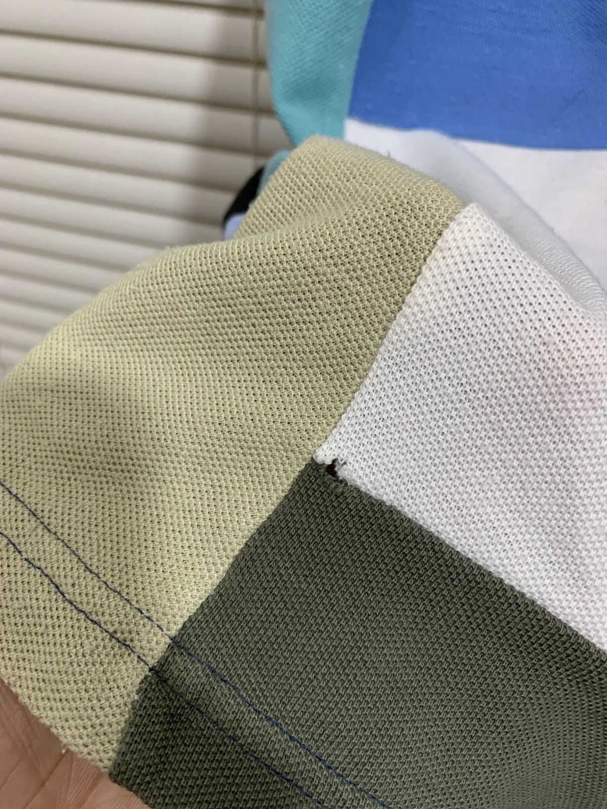 Lacoste Chemise Lacoste Sleeveless Colorblocked Patchwork Size US L / EU 52-54 / 3 - 8 Thumbnail