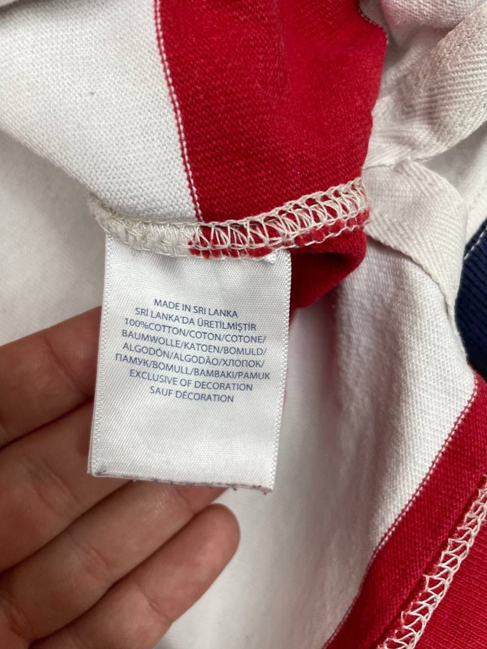 Polo Ralph Lauren Polo Ralph Lauren Men Rugby Shirt Custom Fit Striped Size US L / EU 52-54 / 3 - 4 Thumbnail