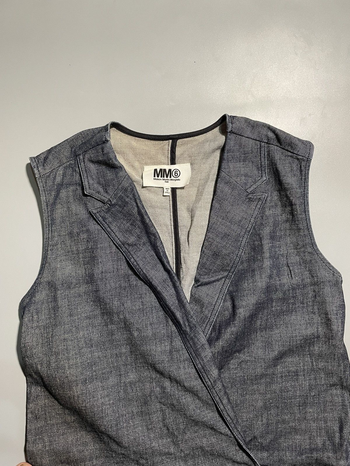 Maison Margiela Maison Margiela MM6 Womens One Piece Sleeveless Romper Size XS / US 0-2 / IT 36-38 - 3 Thumbnail