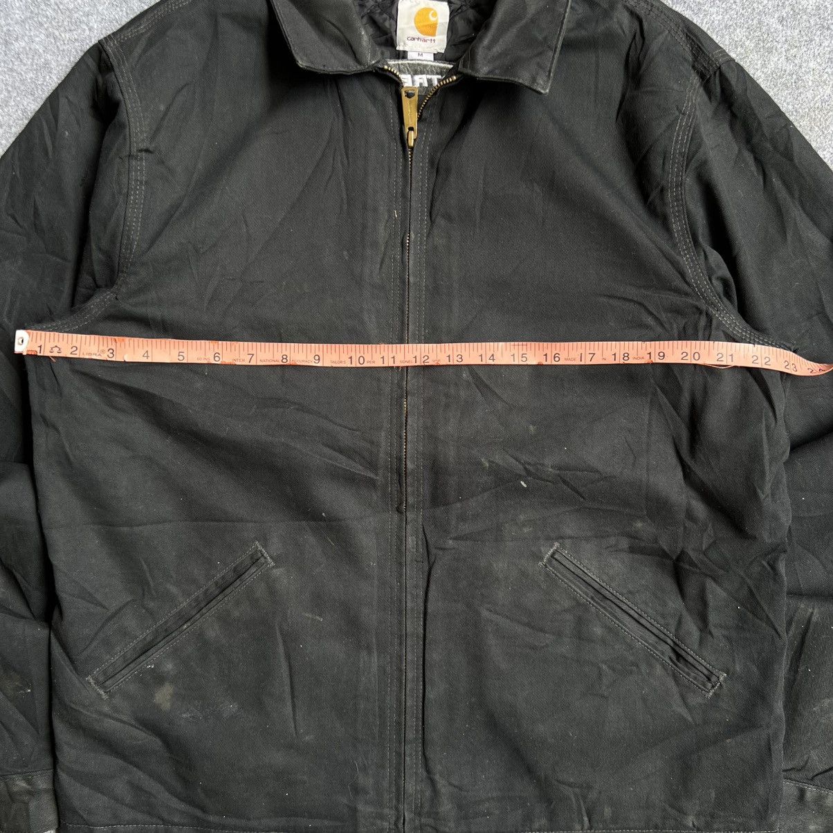 Carhartt × Vintage Vintage Carhartt Detroit Style Black Jacket Size US S / EU 44-46 / 1 - 5 Thumbnail