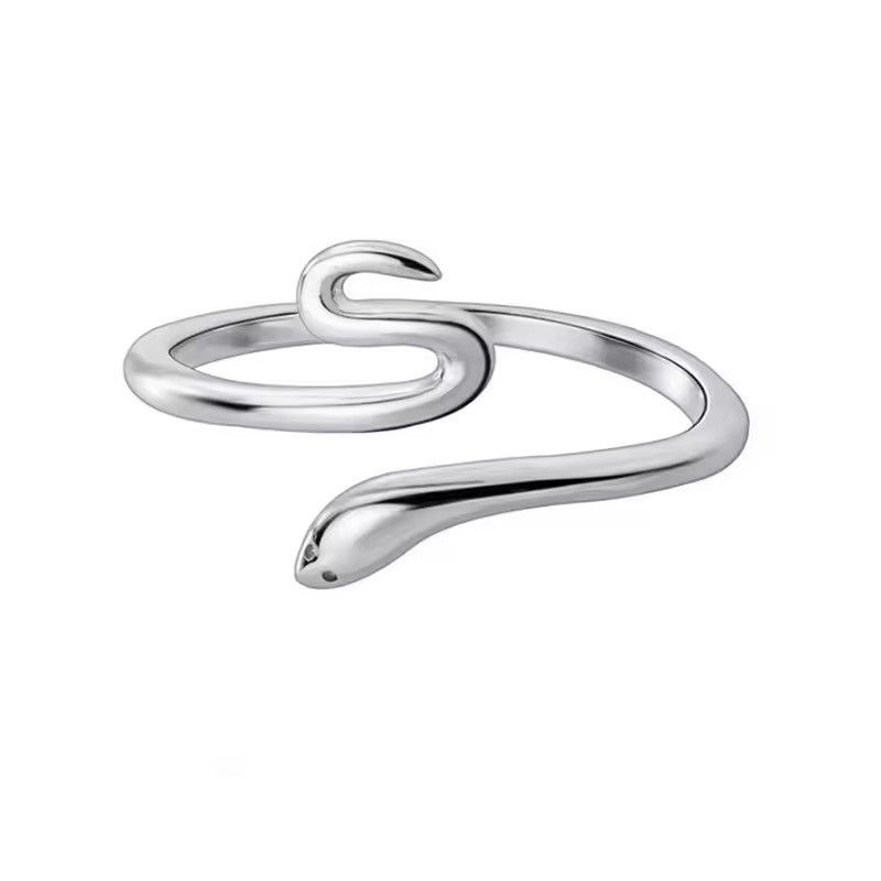Vintage Charm Snake Finger Ring Size ONE SIZE - 4 Thumbnail