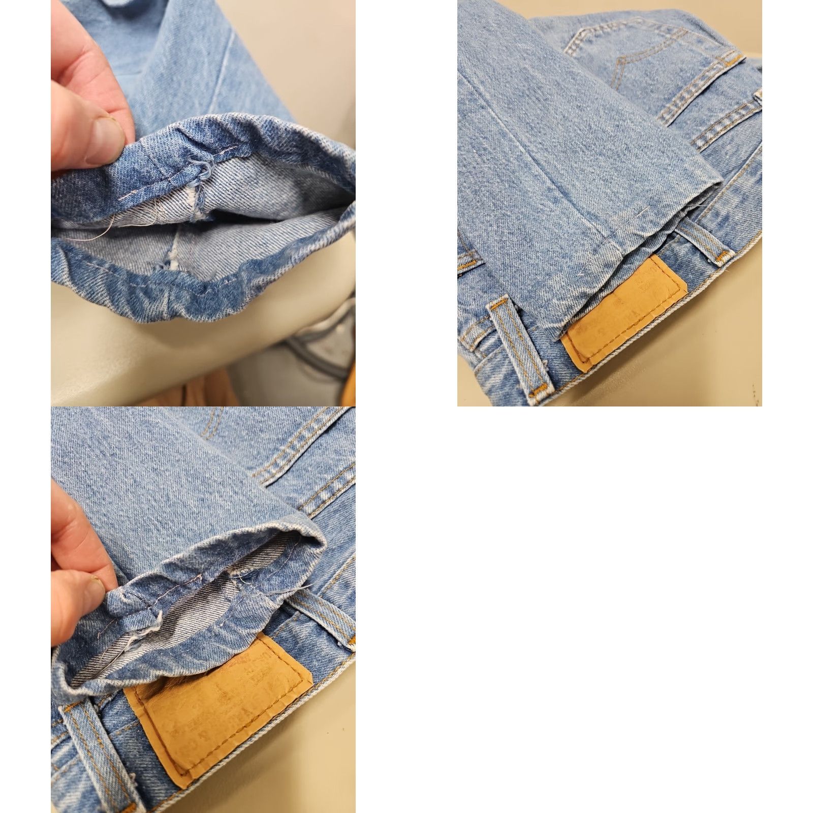 Levi's VINTAGE Levi's 501's Jeans Womens 23x30 ButtonFly Denim Blue 80s Logo Classic Vintage Fashion Streetwear Western Rugged Wear Casual Workwear Women Size 40" / US 18 - 9 Thumbnail