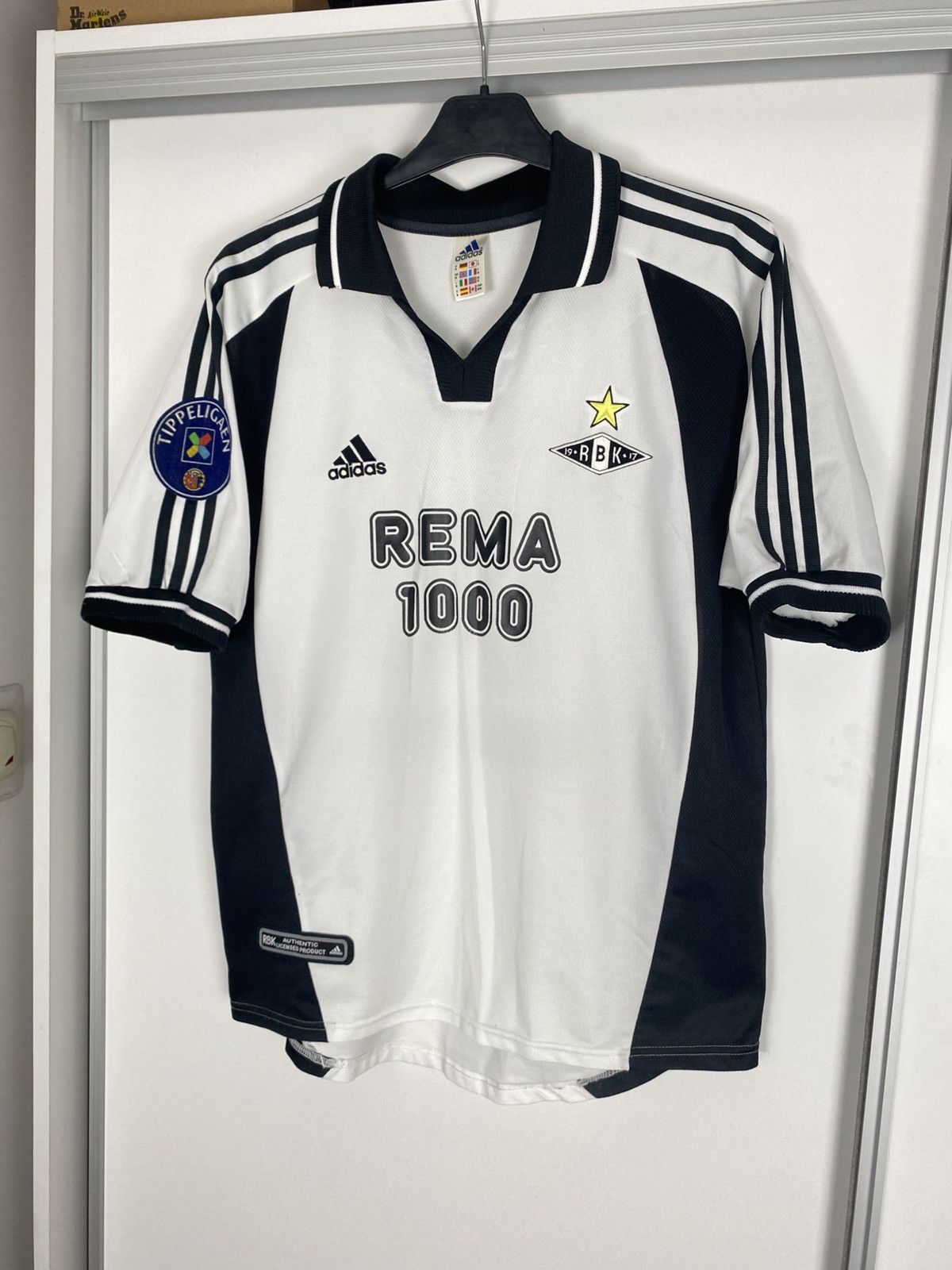 Adidas Vintage Y2K Adidas x Rosenborg 2000 2001 2002 00/01 Home Size US M / EU 48-50 / 2 - 8 Thumbnail
