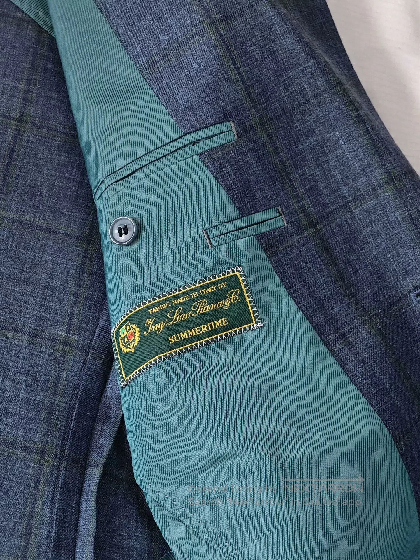 Loro Piana Loro Piana Wool Silk Linen Suit. Size US M / EU 48-50 / 2 - 7 Thumbnail