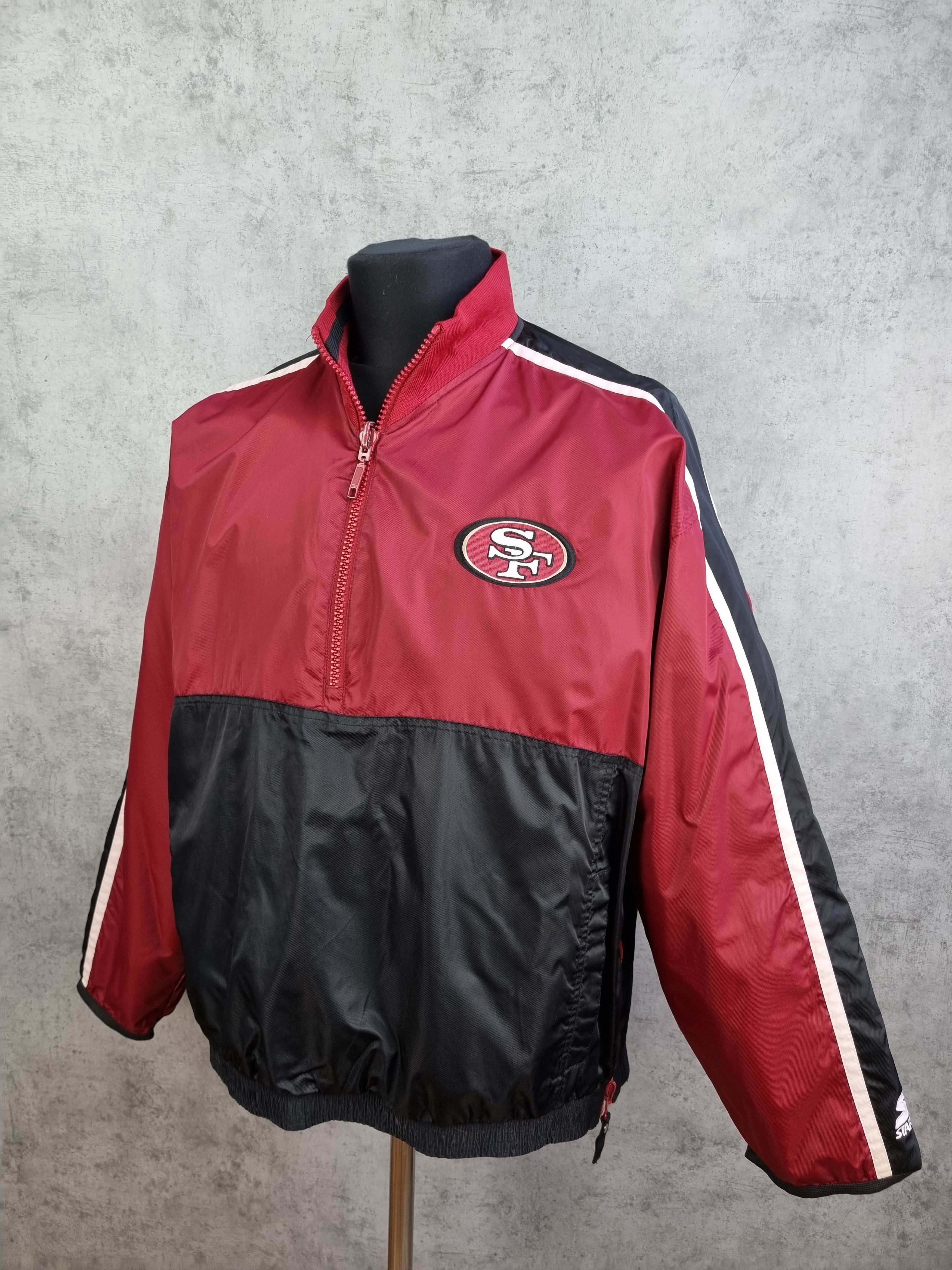 NFL × Starter × Vintage 2 sided San Francisco NFL Starter Team Line Anorak Size US XL / EU 56 / 4 - 14 Thumbnail