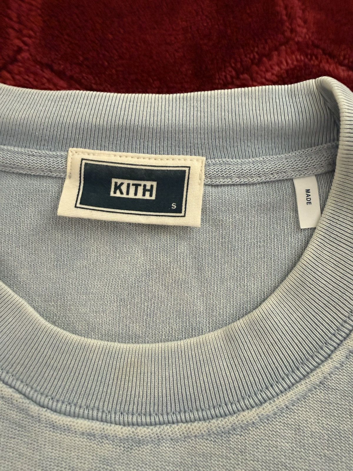 Kith Kith Paneled Long Sleeve Tee “Light Indigo” Size Small Size US S / EU 44-46 / 1 - 2 Thumbnail