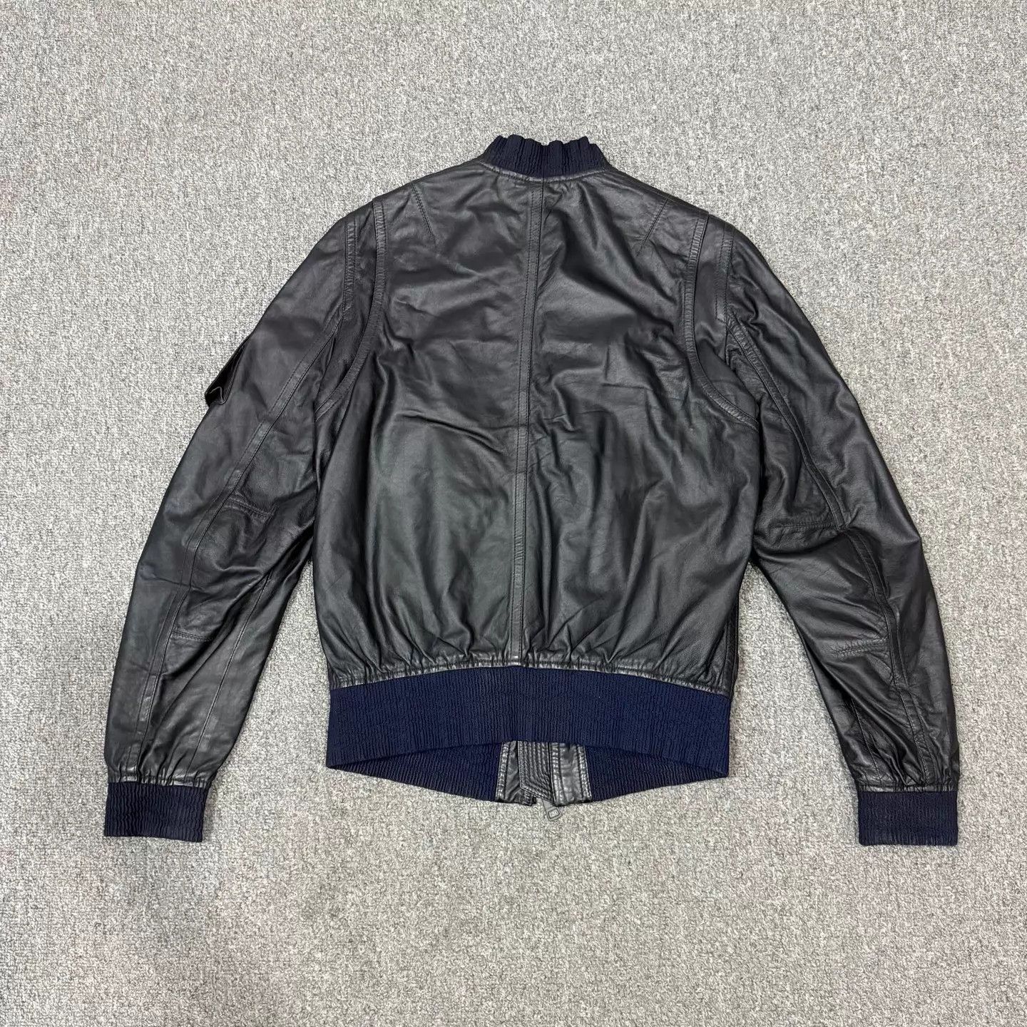Burberry Burberry Black Leather Jacket S 95 New Size US S / EU 44-46 / 1 - 2 Thumbnail