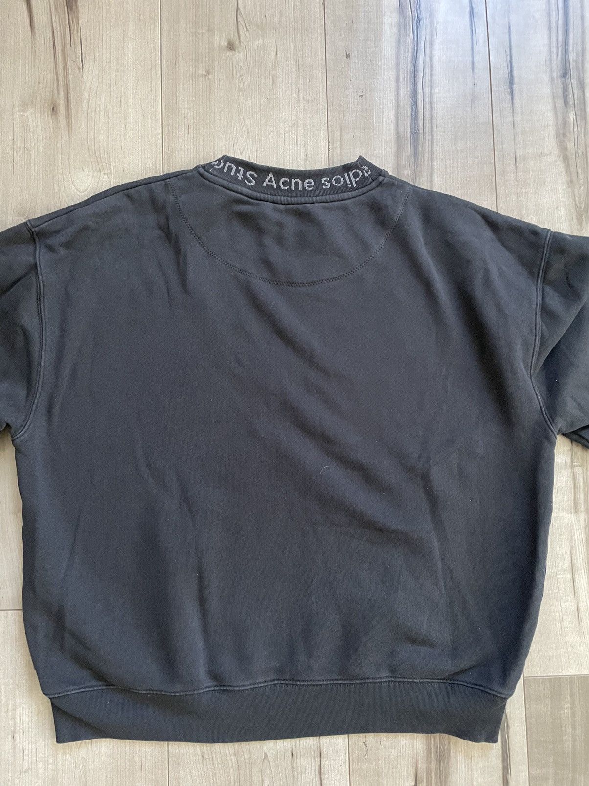 Acne Studios Acne Studio Rib Logo Crewneck Sweater Size US S / EU 44-46 / 1 - 2 Thumbnail