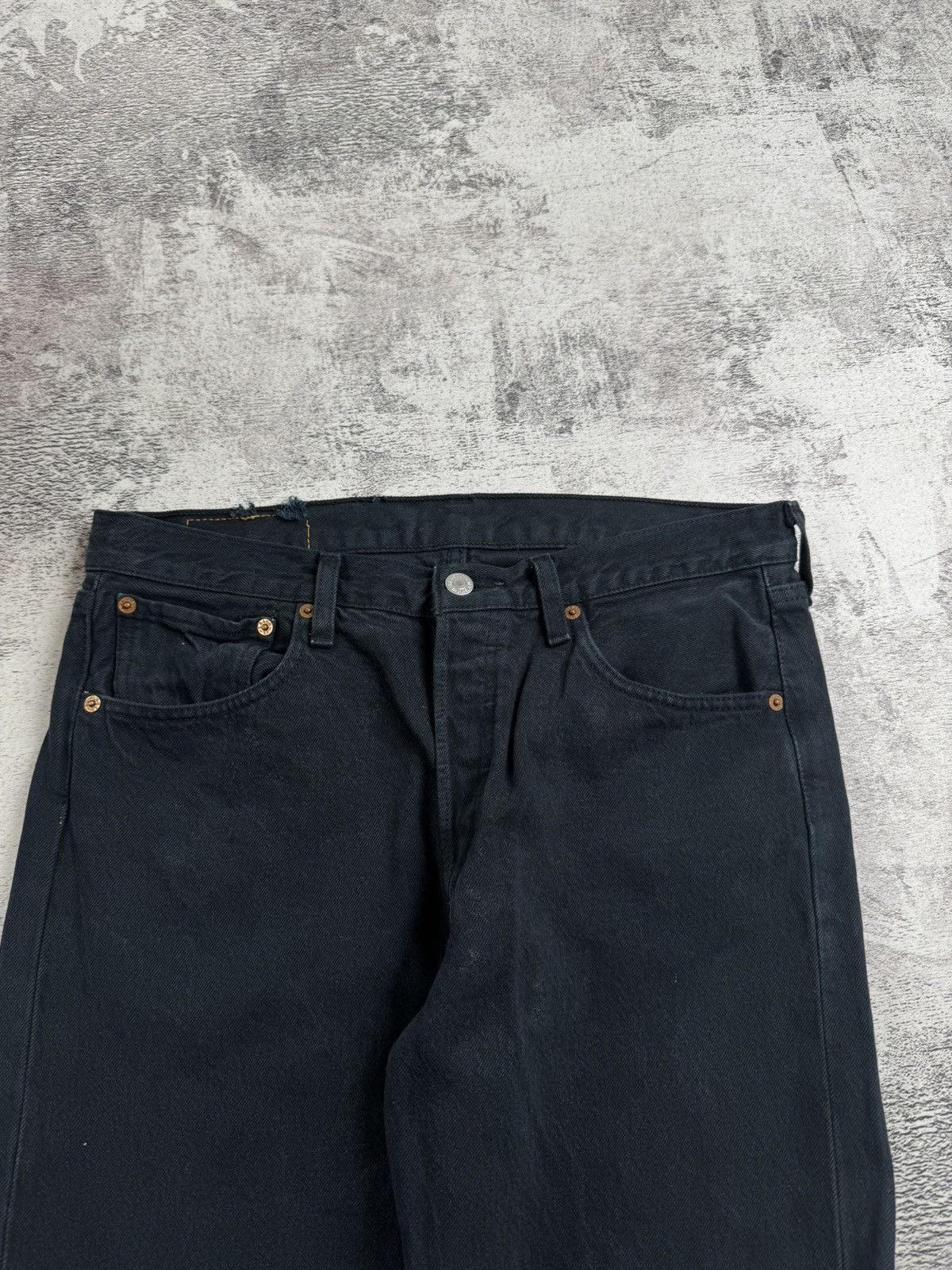 Levi's LEVIS 501 Comfort Fit W33 L30 Denim Straight USA 90s Cotton Jeans Pants Trousers Size US 33 - 13 Thumbnail