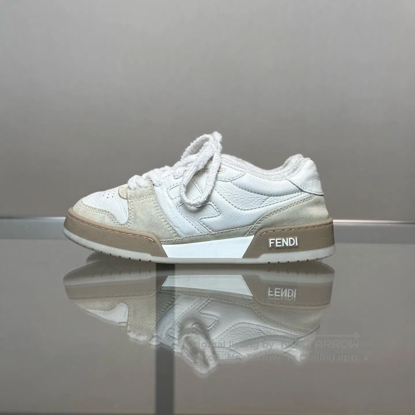 Fendi FENDI Match white-brown board shoes Size US 5.5 / IT 35.5 - 5 Thumbnail