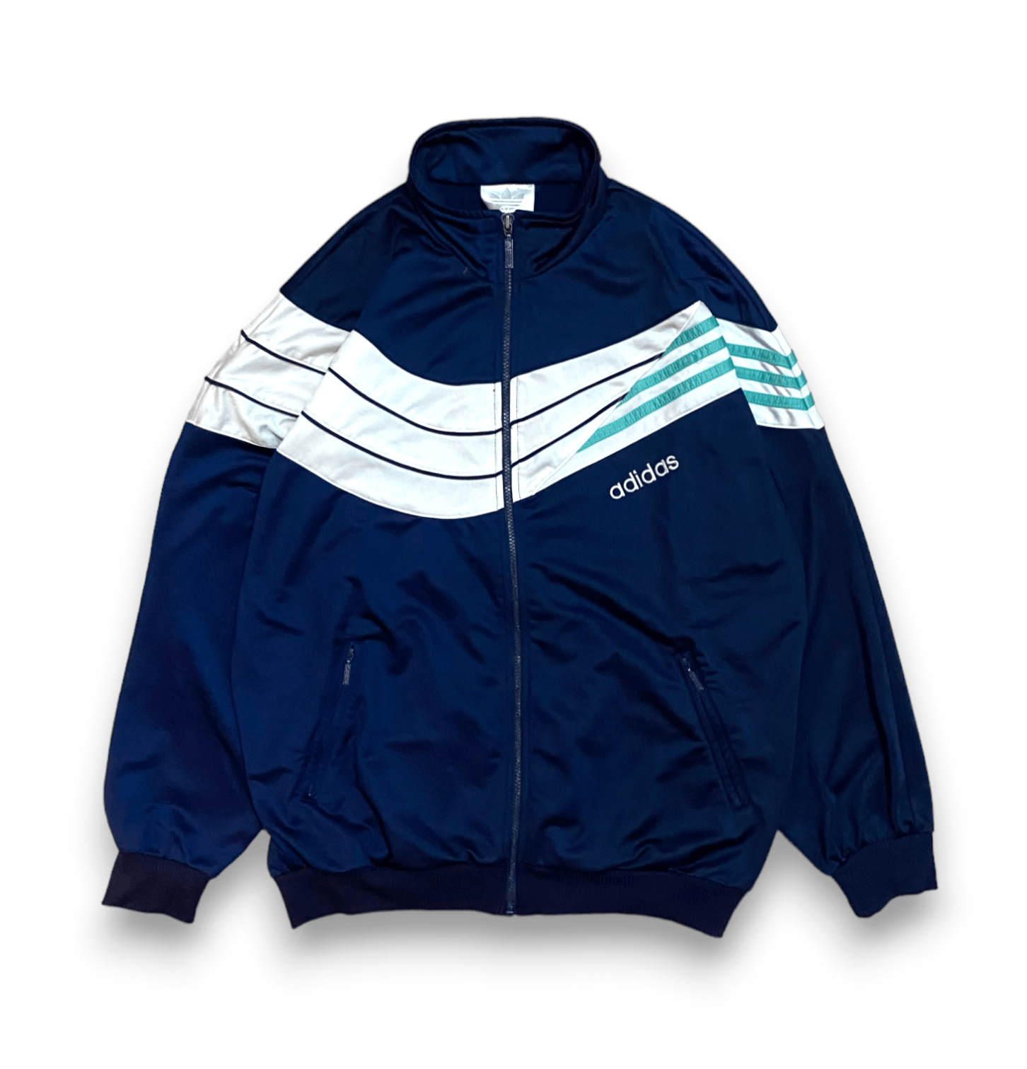Adidas Adidas Originals Vintage Track Suit Top Jacket Navy Men's L Grailed