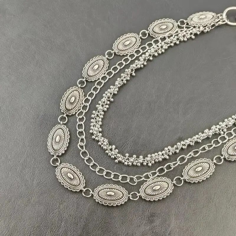 Other 3 Layer Pants Chain Wallet Chain Size ONE SIZE - 5 Thumbnail