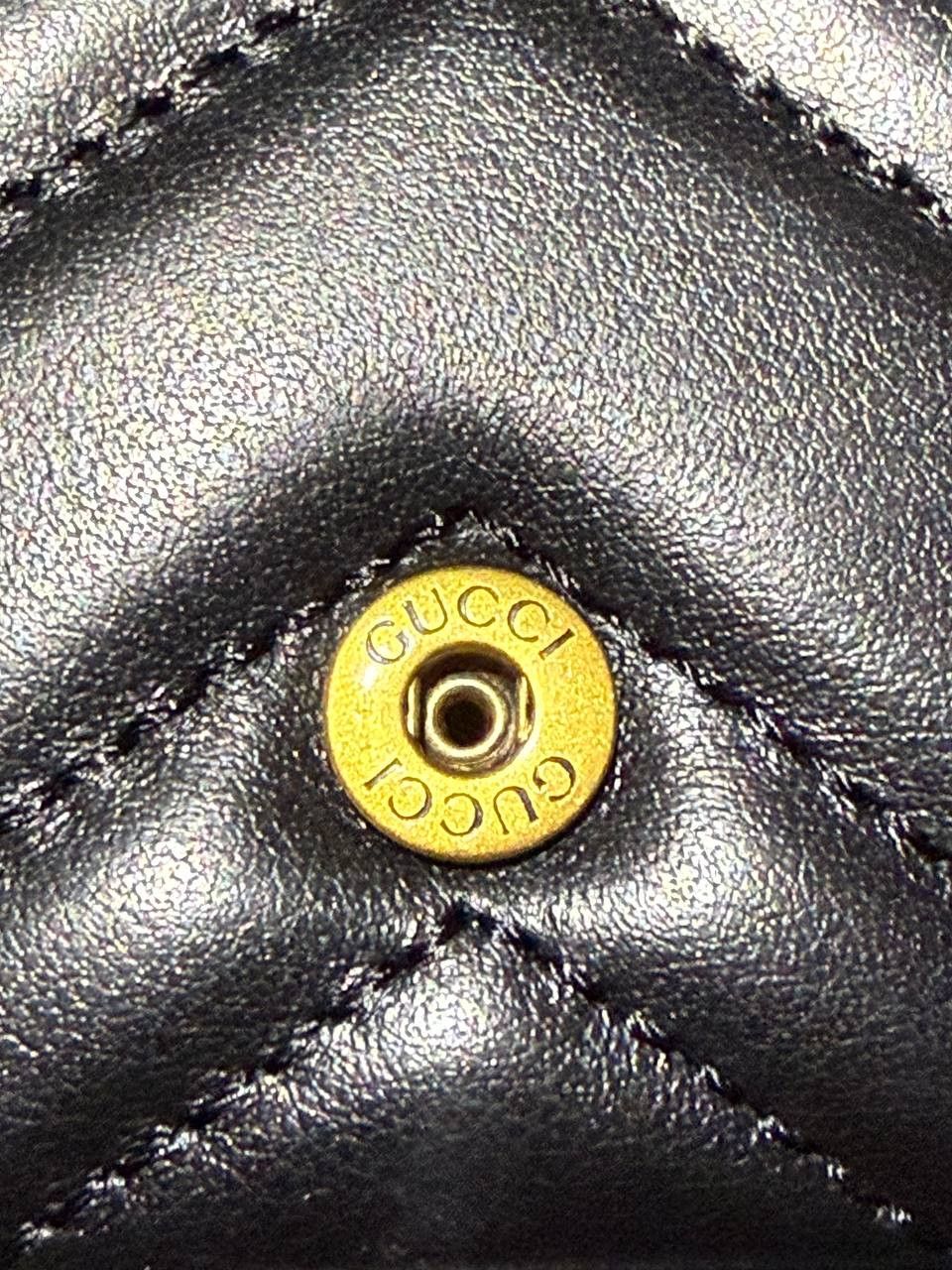Gucci Gucci GG Super Mini Black Bag | Gucci Bag Size ONE SIZE - 7 Thumbnail