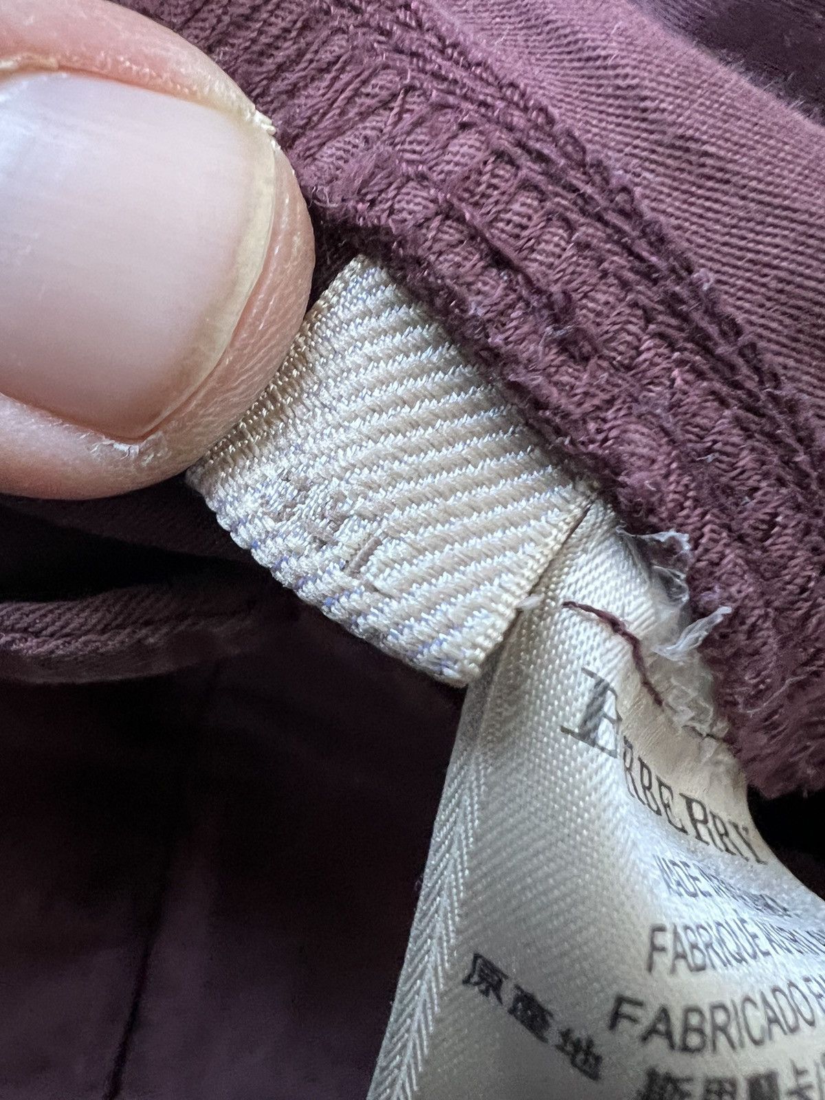 Burberry × Burberry Prorsum Vintage Burberry brit cotton pants 34 Size US 34 / EU 50 - 9 Thumbnail