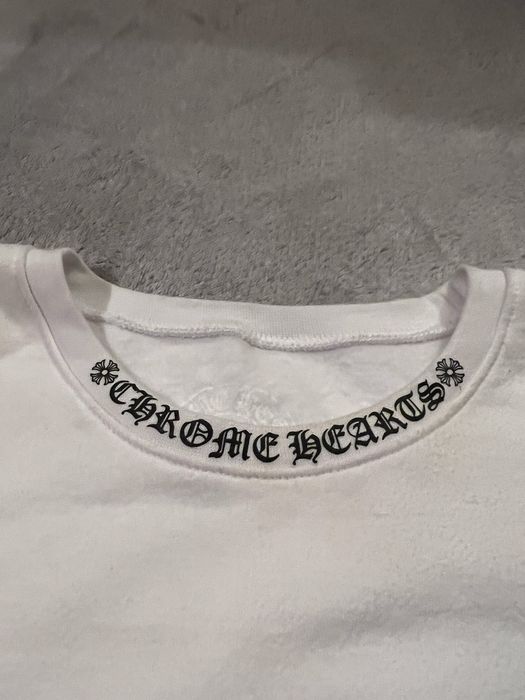 Chrome Hearts White Chrome Hearts Sweatshirt | Grailed