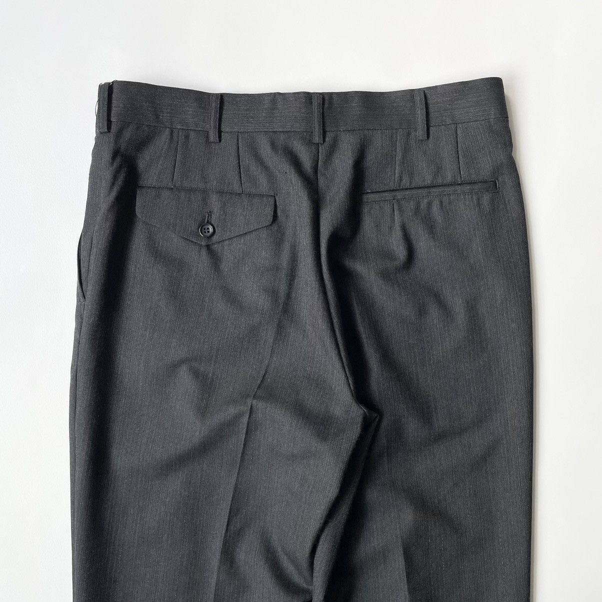 Comme des Garcons A/W 07 Grey Pinstripe Wool Trousers Size US 32 / EU 48 - 13 Thumbnail