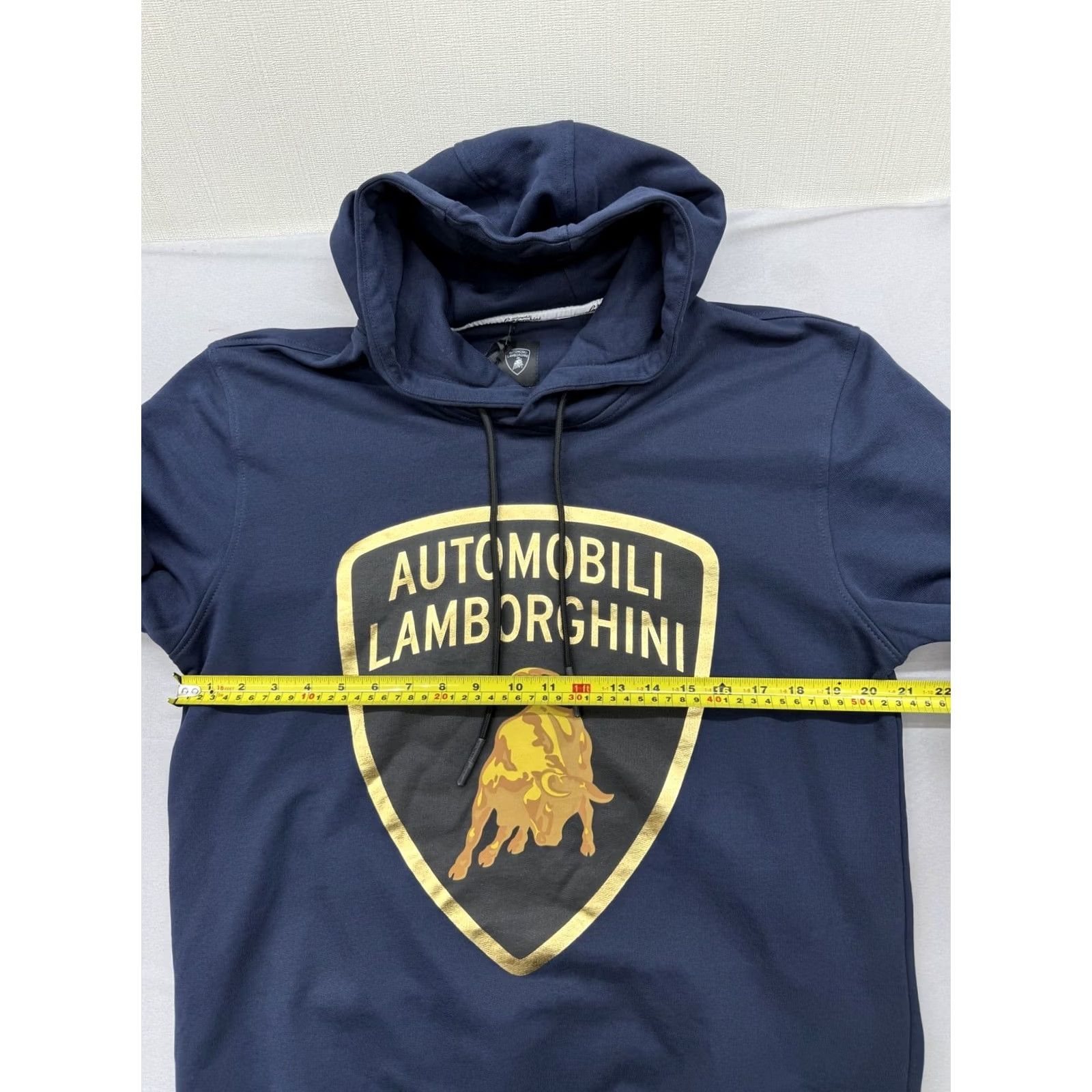 Lamborghini Lamborghini Navy Blue Full Zip Fleece Hoodie Men’s L Regular Size US L / EU 52-54 / 3 - 7 Thumbnail