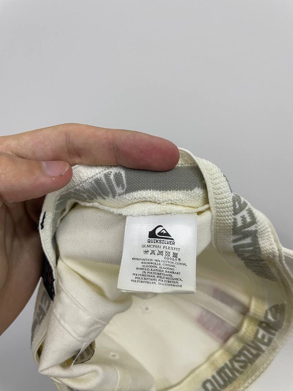 Quiksilver × Vintage Vintage Quicksilver Logo Cap Hat Y2K Size 30 - 8 Thumbnail