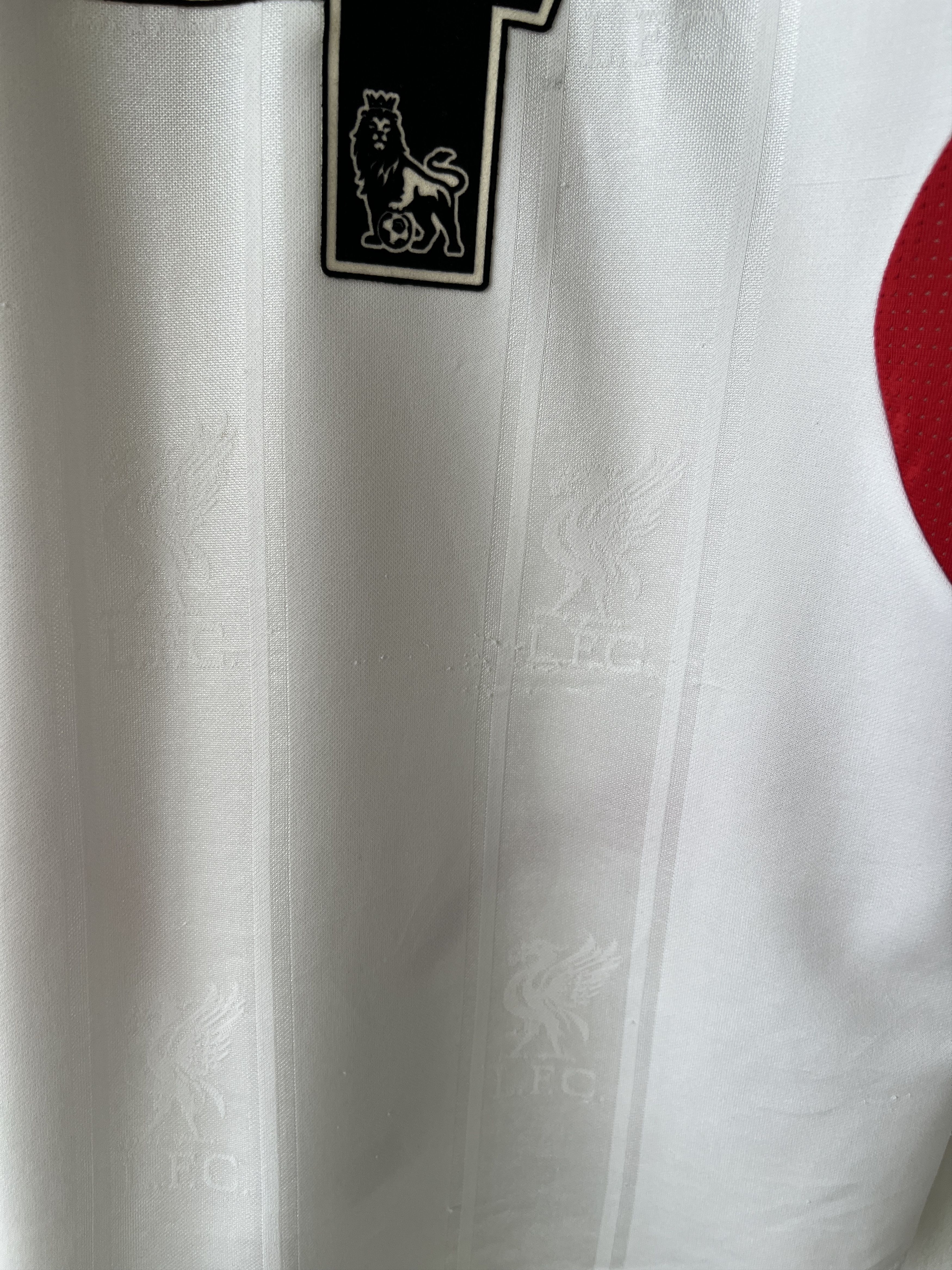 Adidas (M fits L) Liverpool 2007-08 Away Long Sleeve Kit Alonso #14 Size US L / EU 52-54 / 3 - 11 Thumbnail