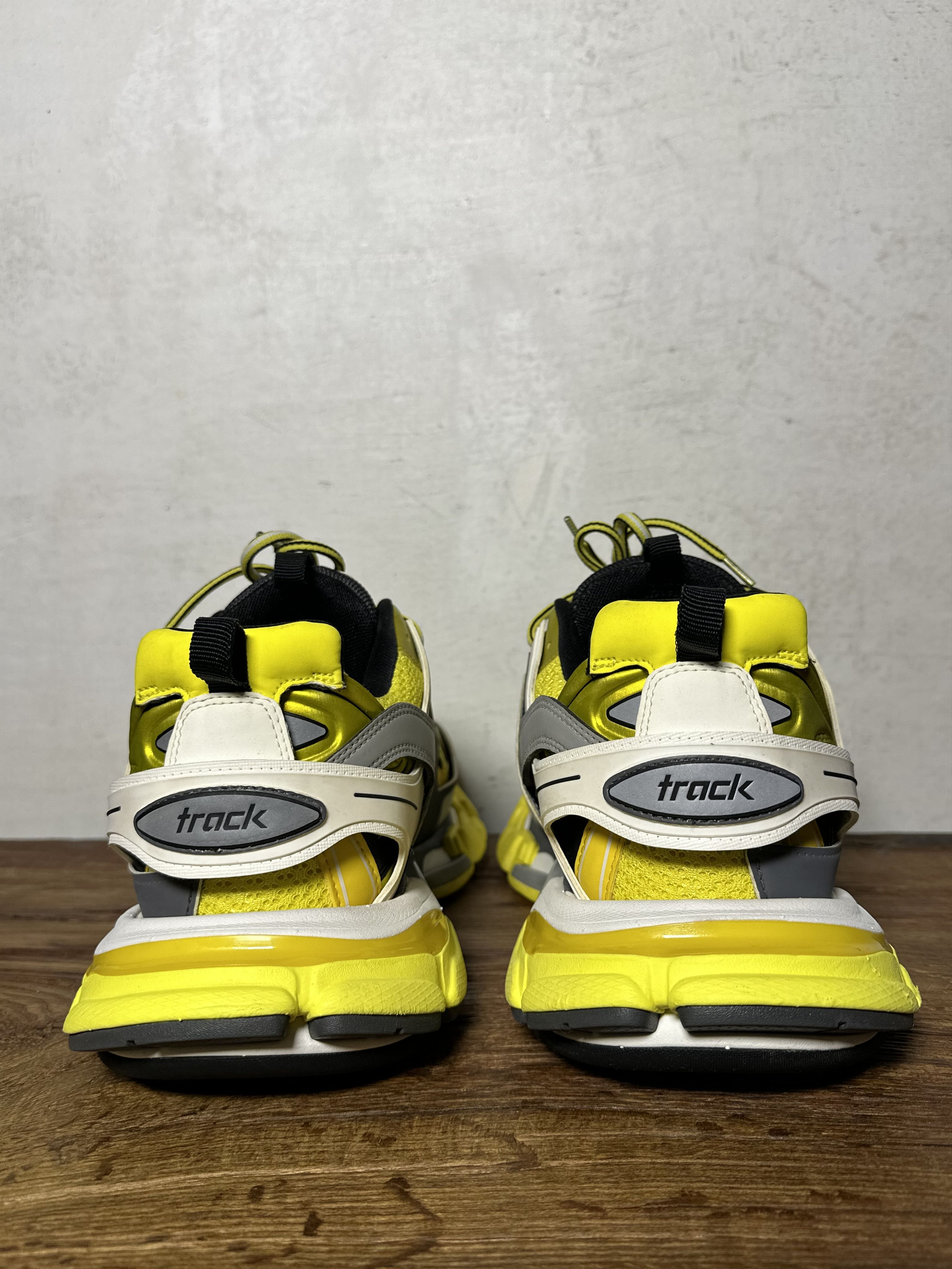 Balenciaga Balenciaga Track 1 Yellow Grey Sneakers Size US 11 / EU 44 - 3 Thumbnail