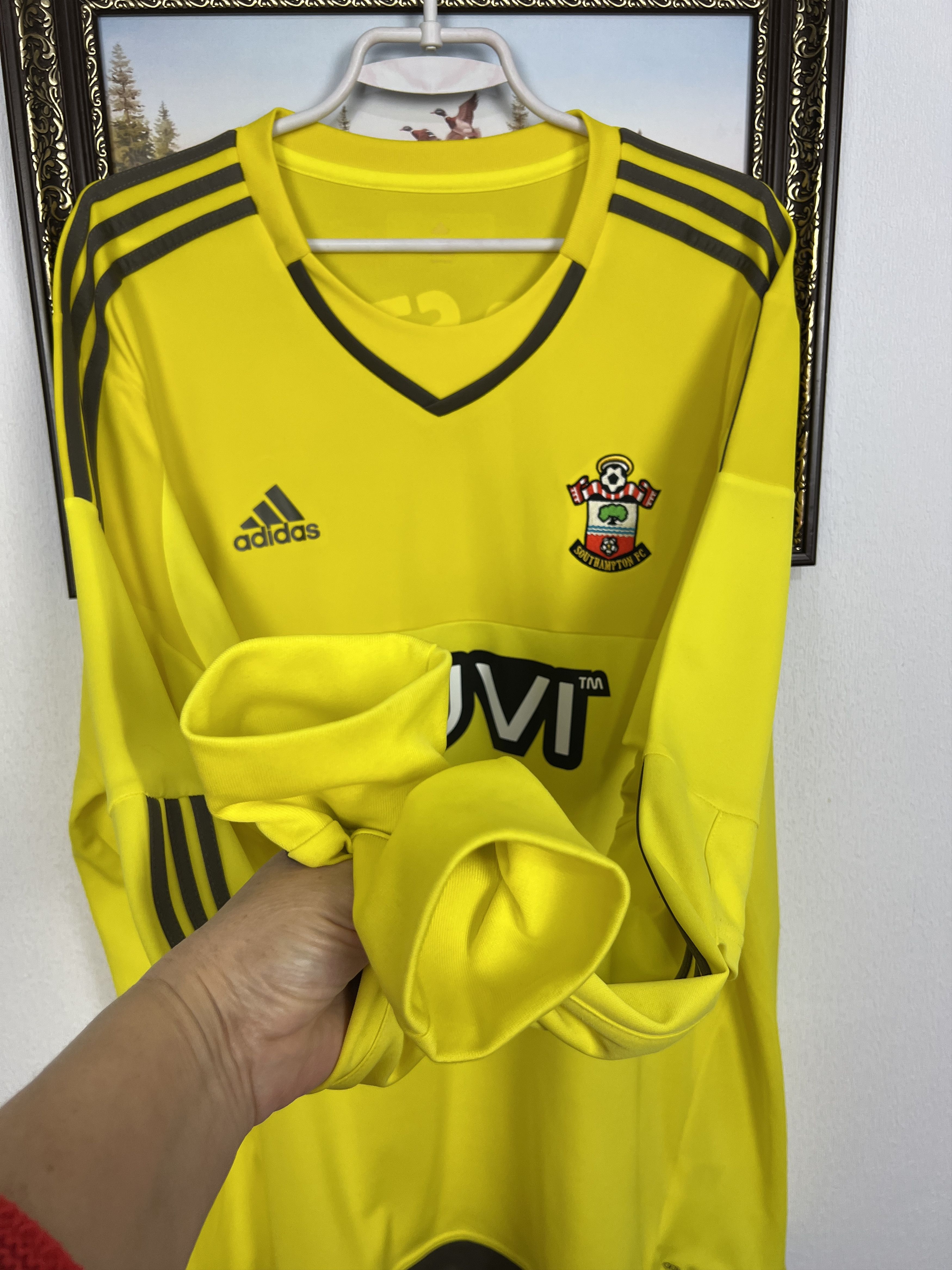 Adidas Southampton Goalkeeper football shirt #44 Forster Jersey Size US XXL / EU 58 / 5 - 5 Thumbnail