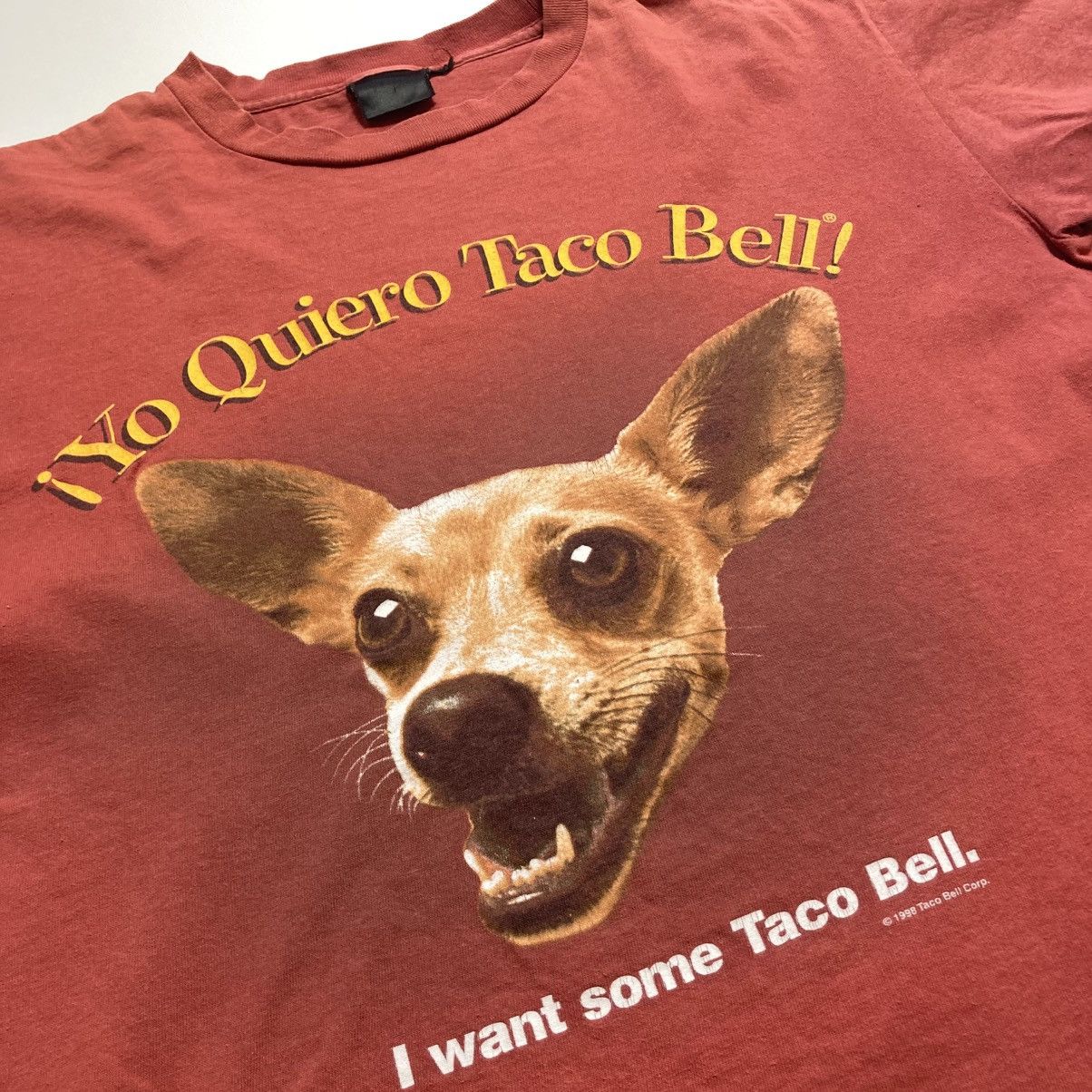Arts & Science vintage 90s taco bell dog chihuahua single stitch tee Size US L / EU 52-54 / 3 - 2 Thumbnail