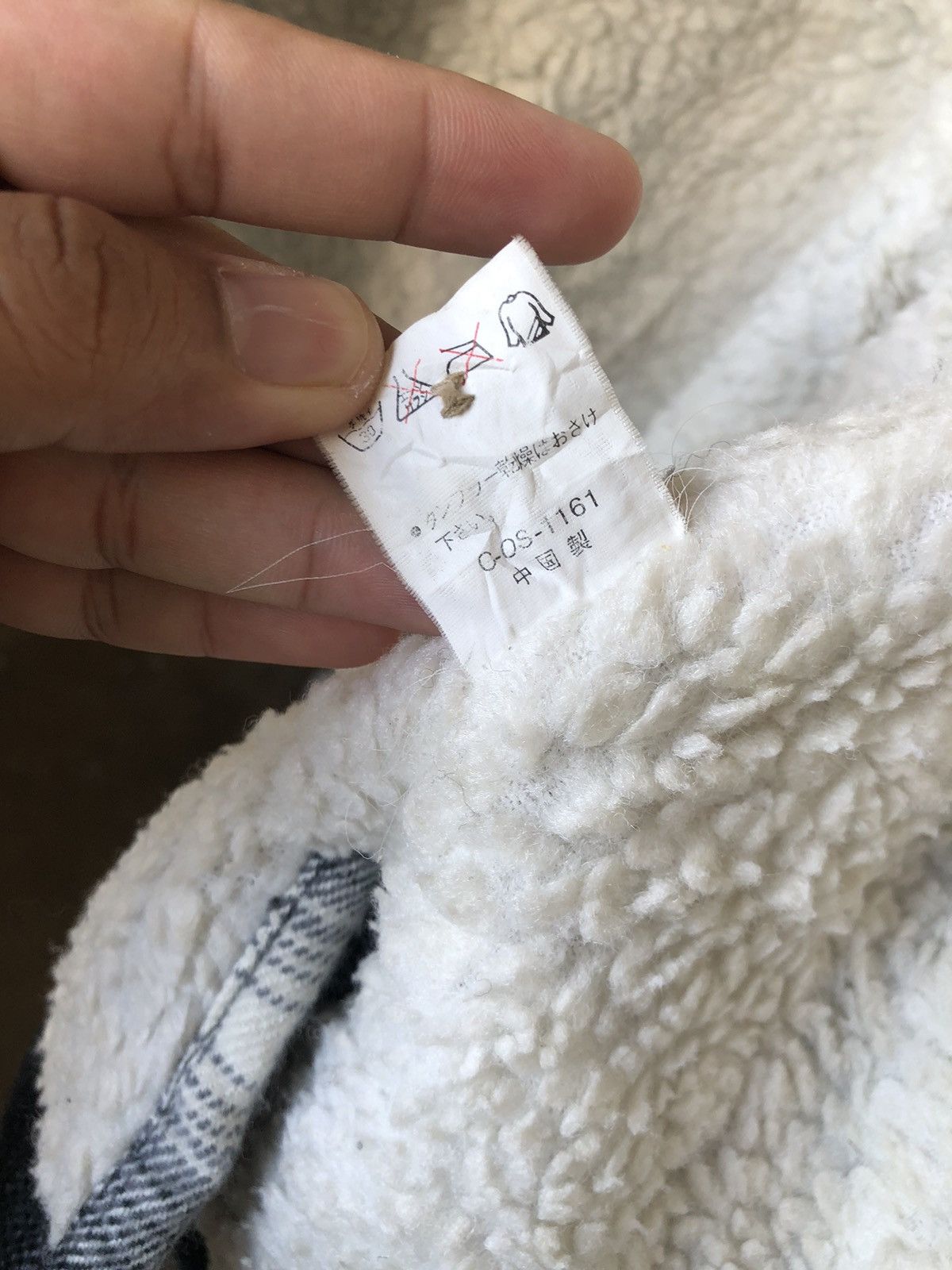 Japanese Brand Vintage Collins International Flannel Inner Fleece Size US L / EU 52-54 / 3 - 17 Thumbnail