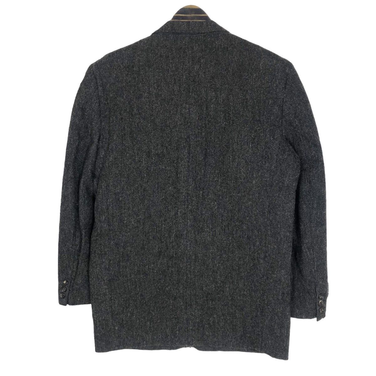 Comme des Garcons Vintage 90s Comme Des Garcons Homme Tweed Coat Light Jacket Size US M / EU 48-50 / 2 - 10 Thumbnail