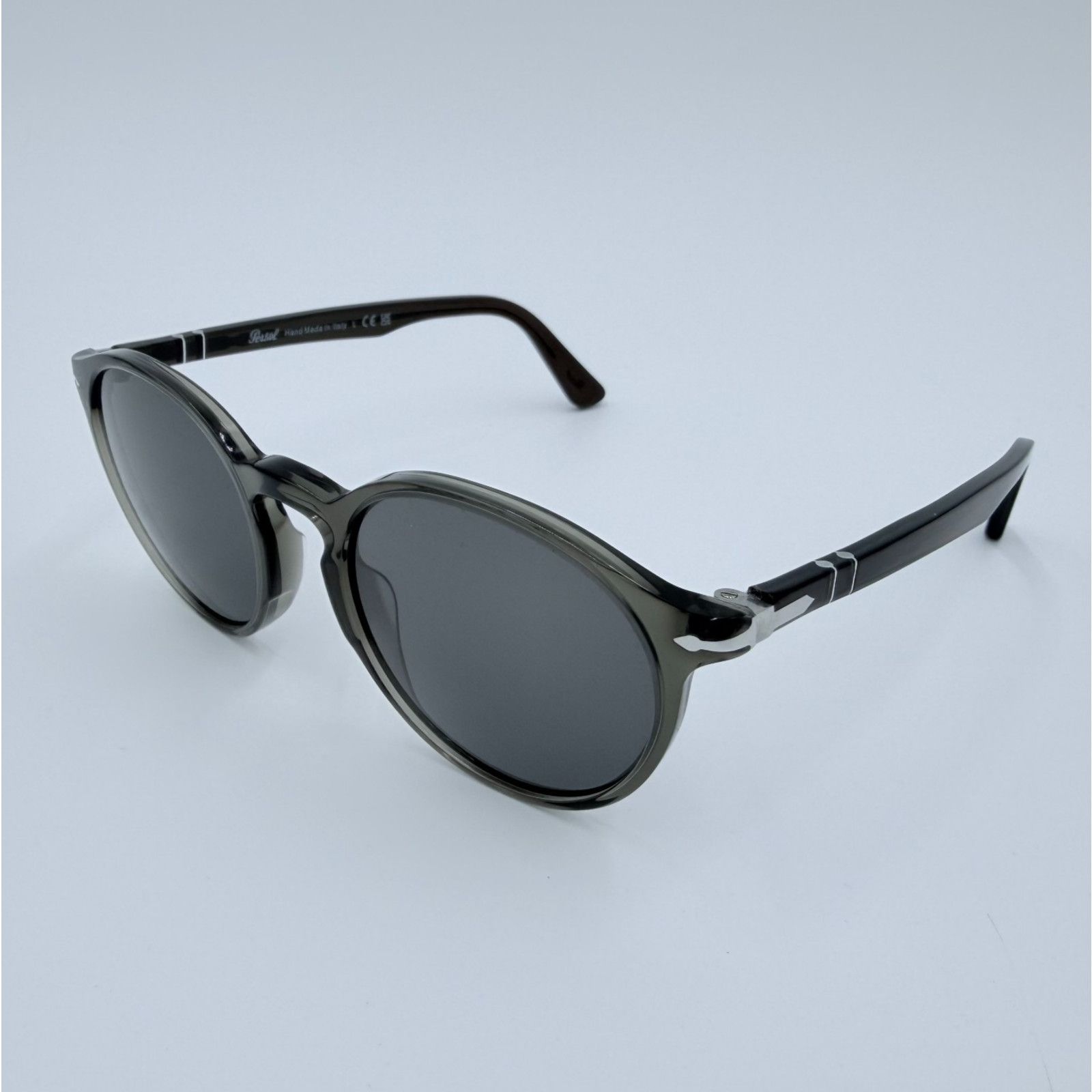 Persol NEW Persol 3171-S 1103/B1 Taupe Grey Transparent 52mm Size ONE SIZE - 2 Thumbnail