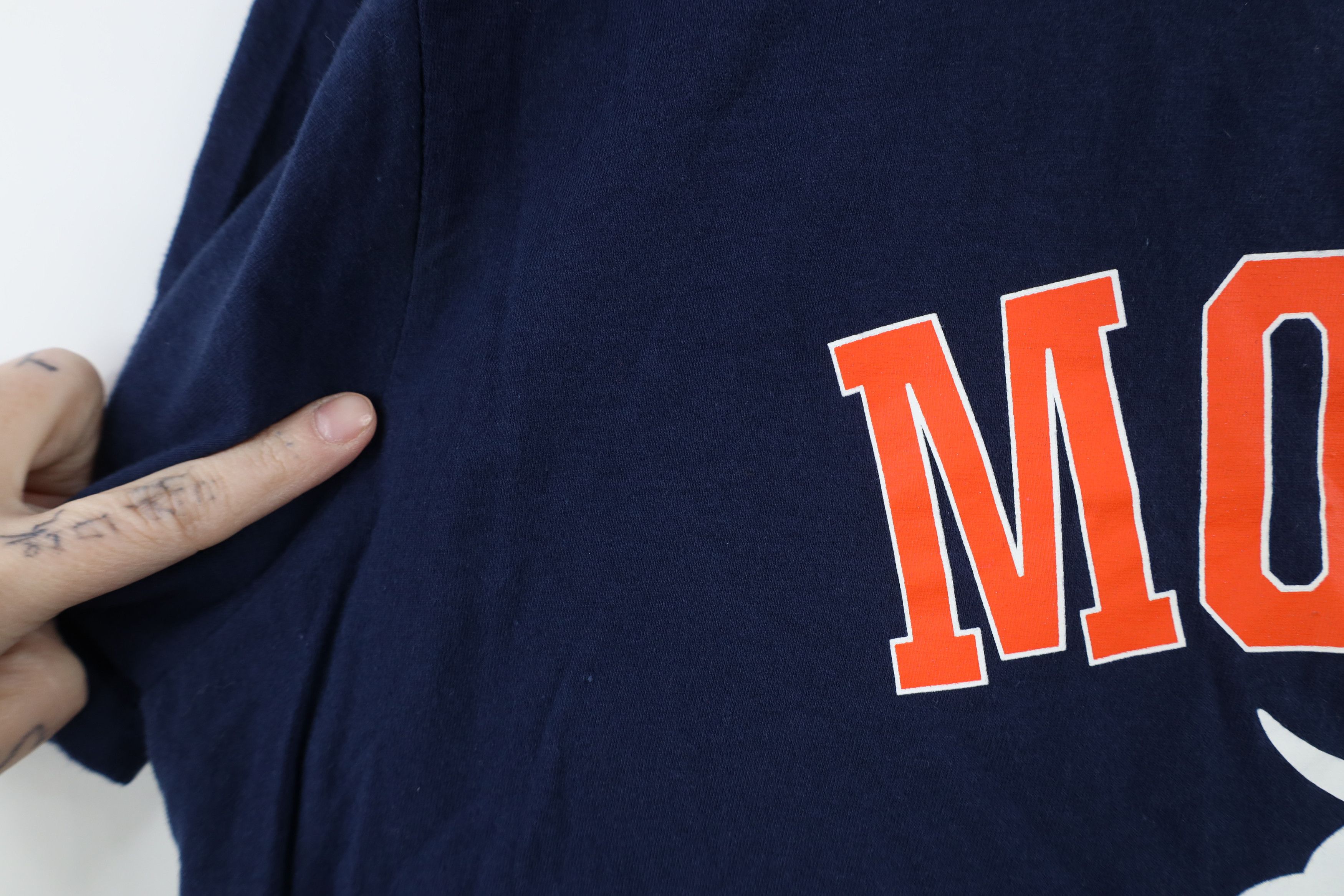 Nike × Vintage Nike Motor City Detroit Tigers Baseball Short Sleeve T-Shirt Size US L / EU 52-54 / 3 - 7 Thumbnail