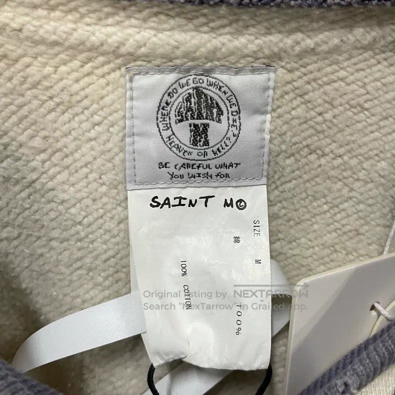 Saint Michael Saint Michael Color-blocked letter print logo hoodie Size US M / EU 48-50 / 2 - 3 Thumbnail