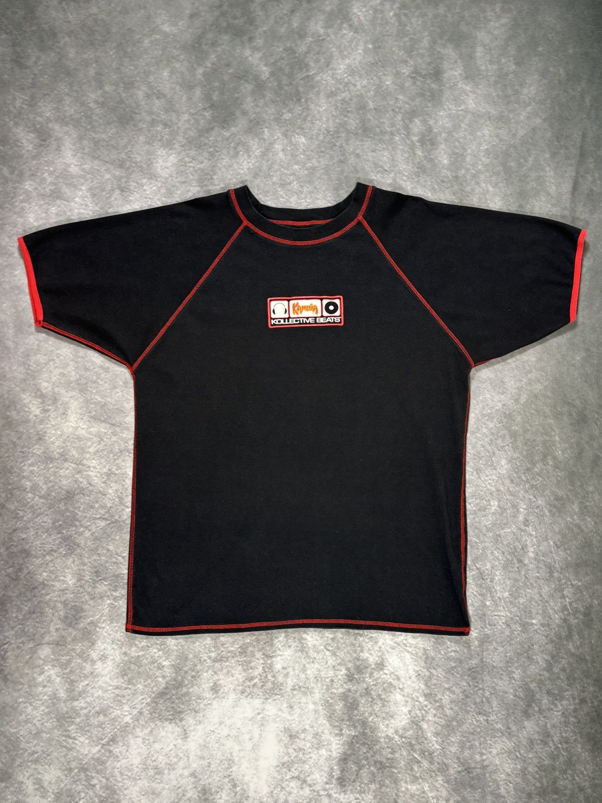 Vintage Vintage Kahlua T-Shirt Raglan Contrast Stitch Raver EDM Y2K Size US L / EU 52-54 / 3 - 2 Thumbnail