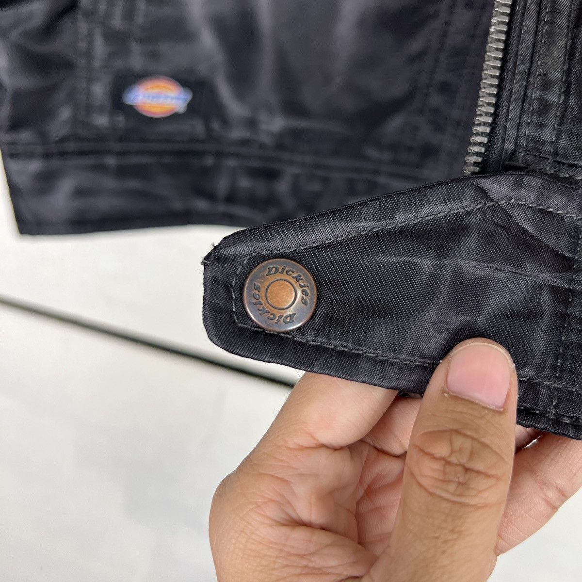 Dickies 🔥 DIEKIES BLACK MOTO JACKET Size US L / EU 52-54 / 3 - 16 Thumbnail