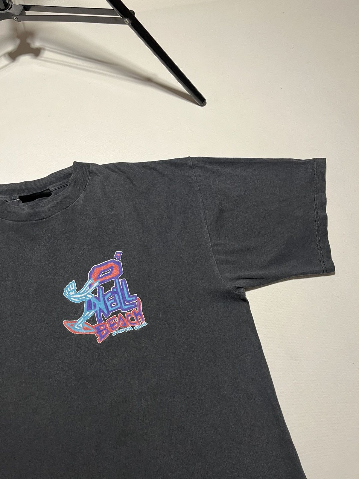 O'Neill Vintage 90’s Oneill Beach Santa Cruz Graffiti Logo Tee Size US L / EU 52-54 / 3 - 8 Thumbnail
