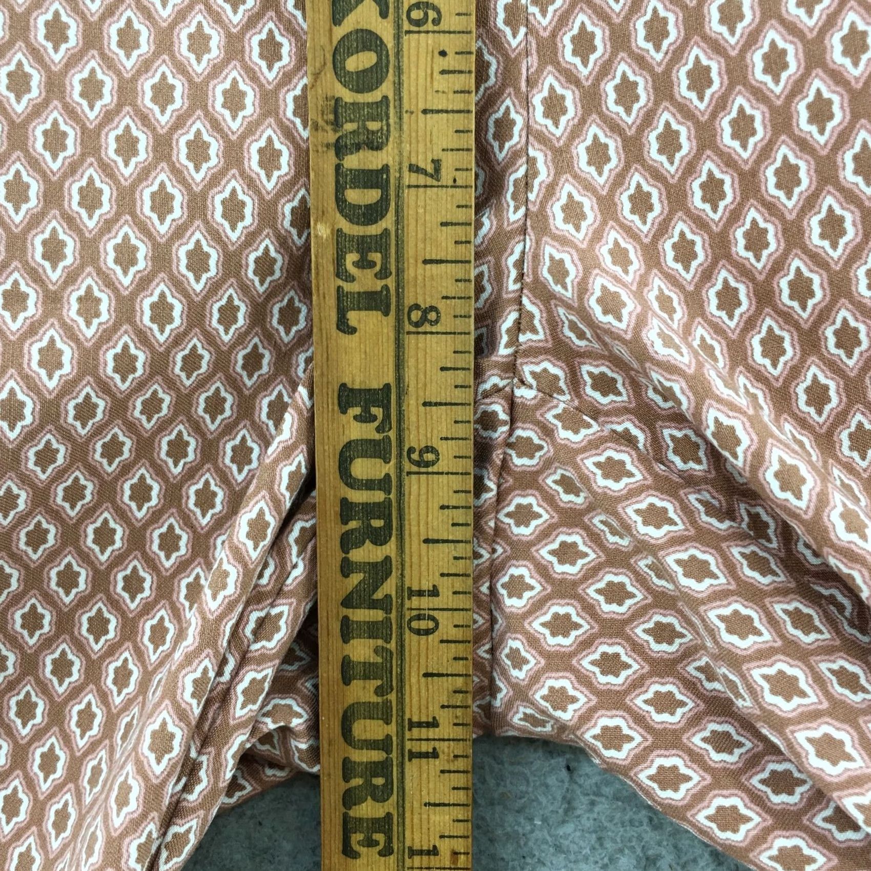 Vintage Adrienne Vittadini Slim Dress Pants Womens 6 Pink Mid Rise Zip Flat Front Size 28" / US 6 / IT 42 - 6 Thumbnail