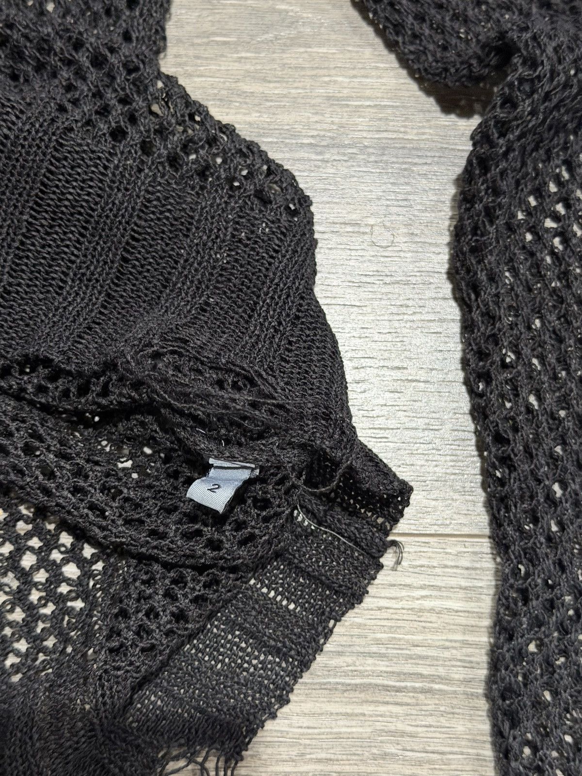 Song For The Mute Song for the mute Oversized Sheer Sweater sz2 Size US M / EU 48-50 / 2 - 4 Thumbnail