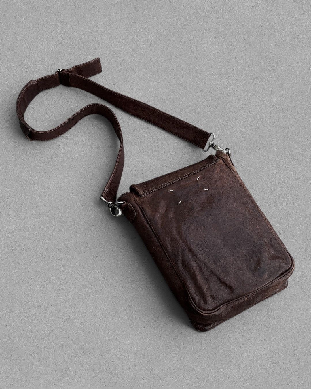 Maison Margiela 2000’s MAISON MARTIN MARGIELA Transparent Pocket Leather Bag Size ONE SIZE - 4 Thumbnail